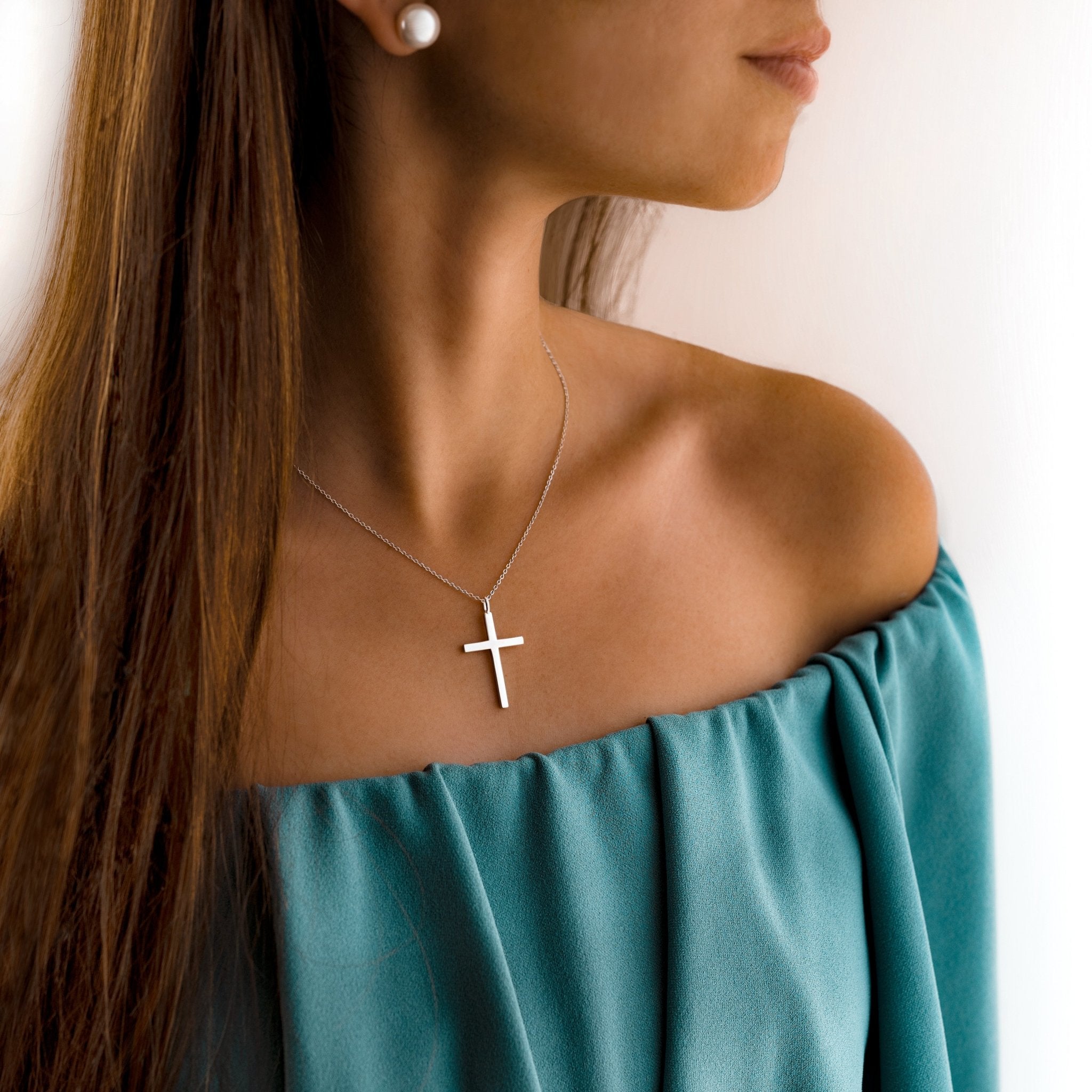 Set Di 2 Collane Mamma E Figlia In Argento 925 Con Cerchi Martellati – Gioiello Legame Speciale, Regalo Natale