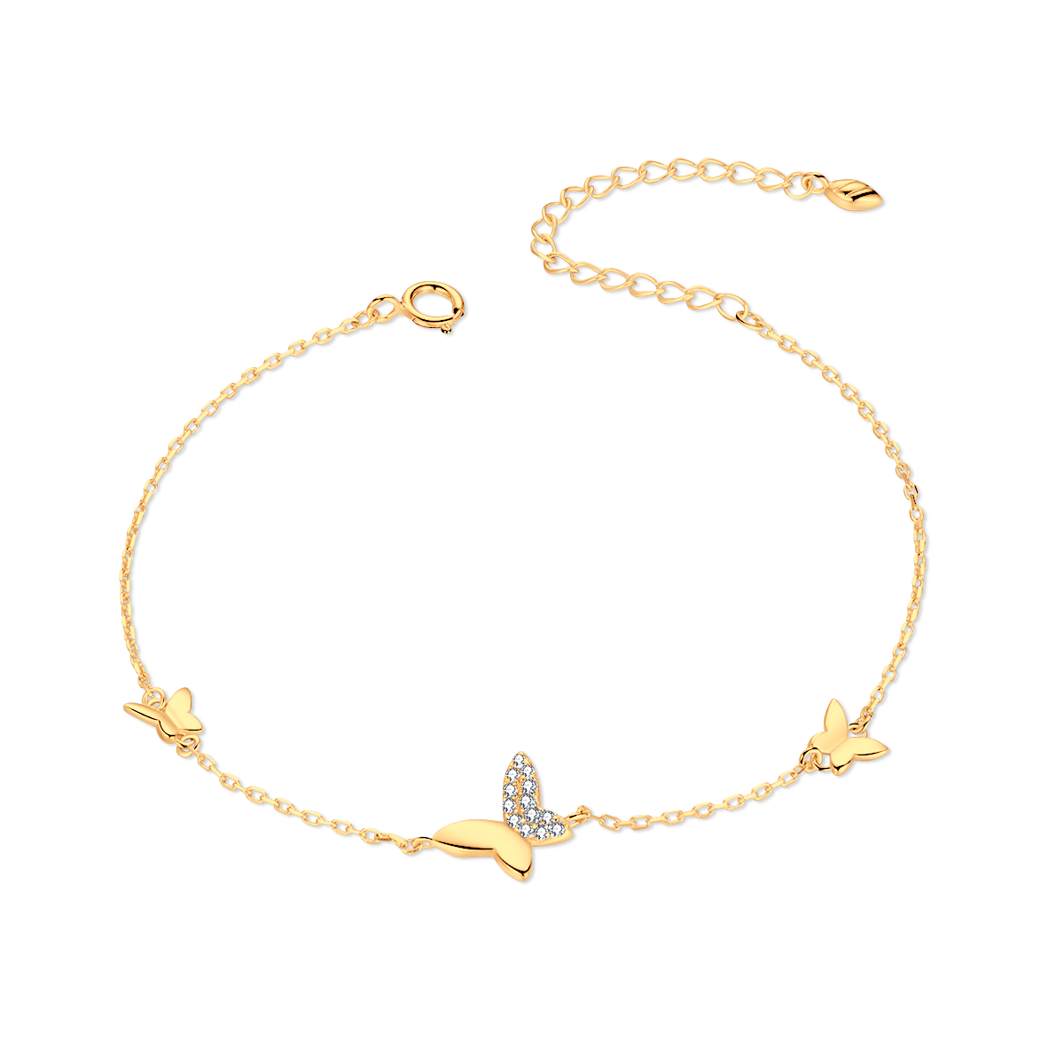 Bracciale Tre Farfalle - Chiara Jewels