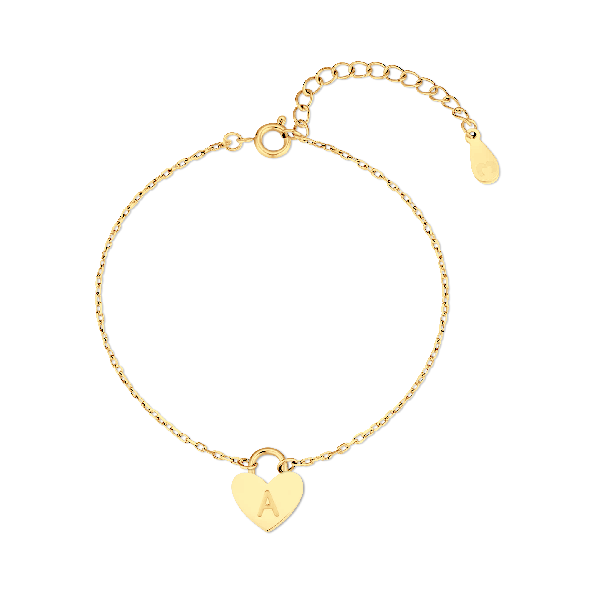 Bracciale Iniziale Cuore - Chiara Jewels
