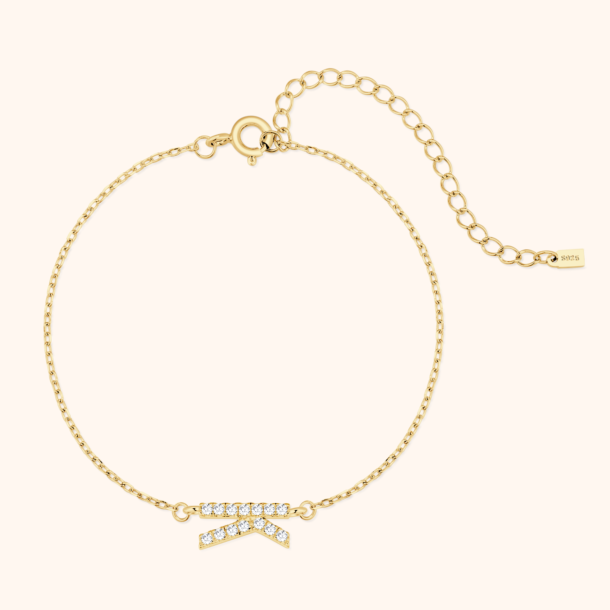 Bracciale Lettere Alpha Glitter - Chiara Jewels