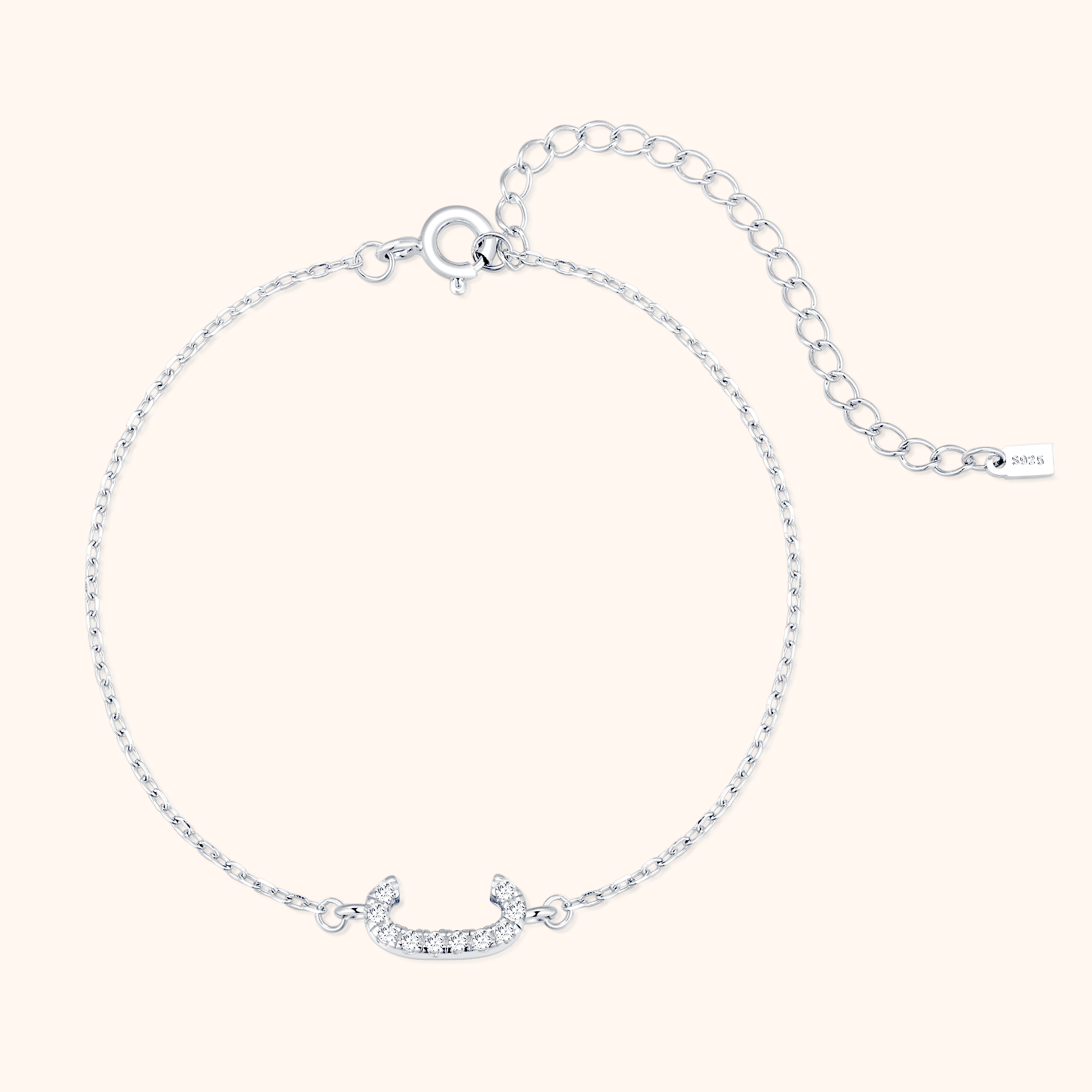 Bracciale Lettere Alpha Glitter - Chiara Jewels