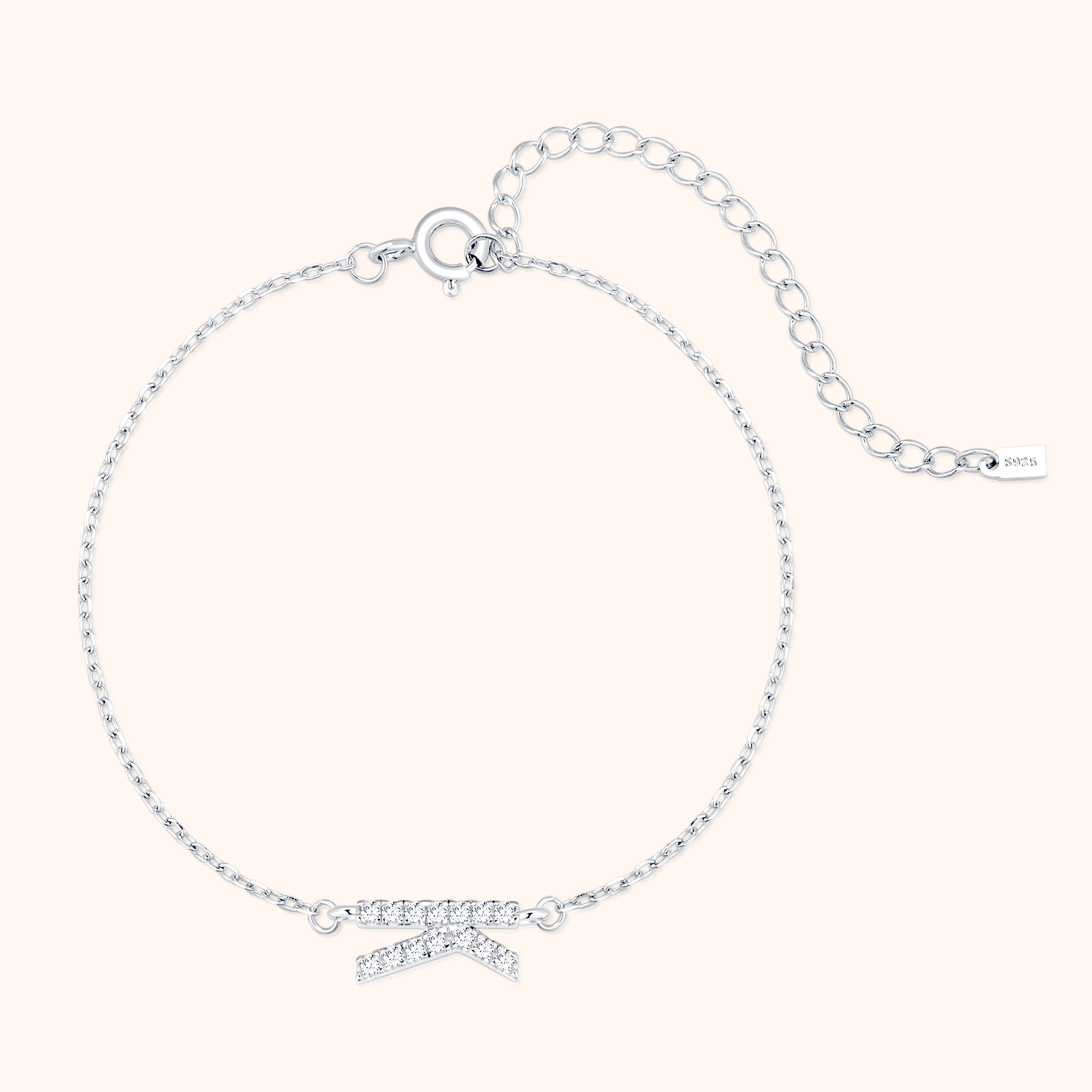 Bracciale Lettere Alpha Glitter - Chiara Jewels