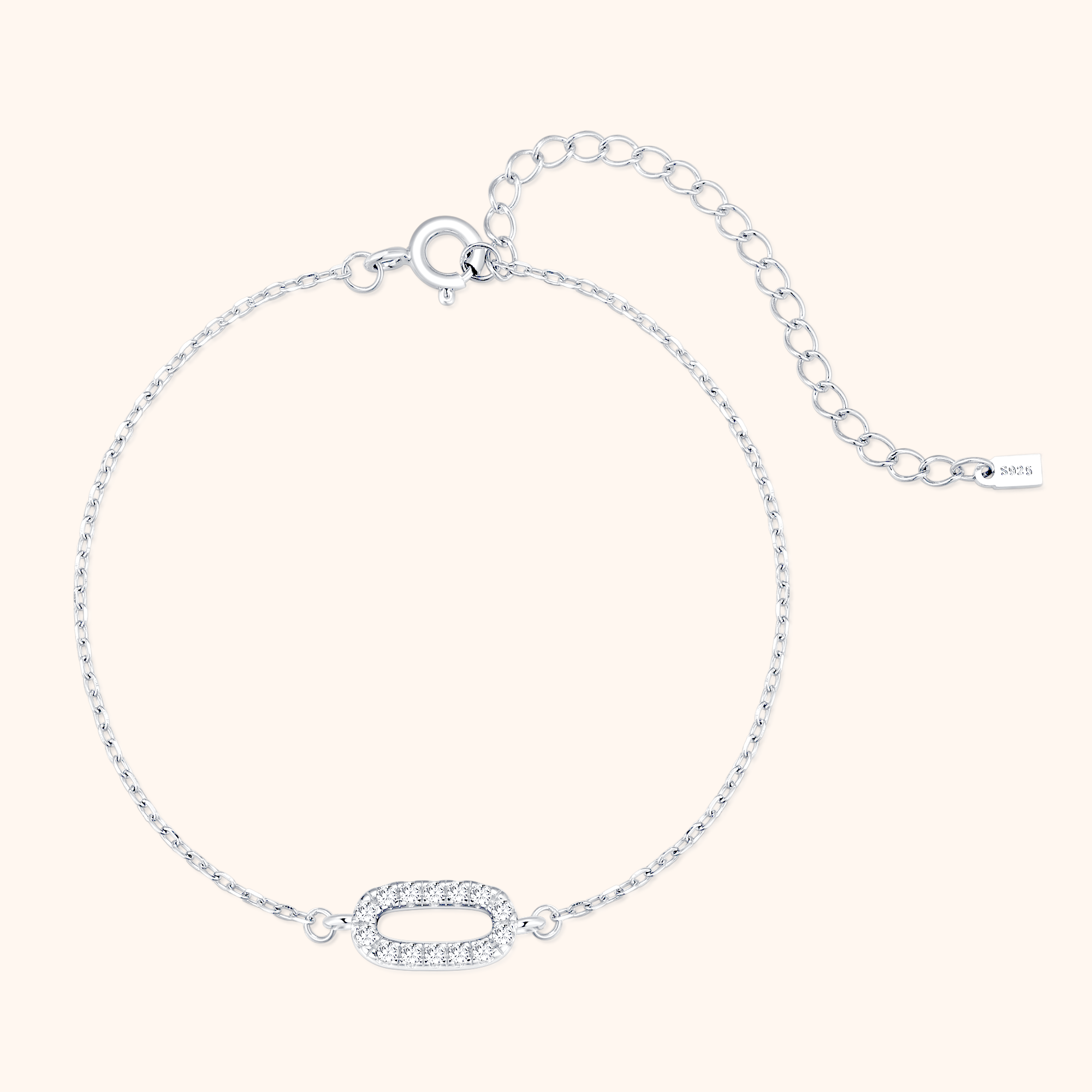 Bracciale Lettere Alpha Glitter - Chiara Jewels