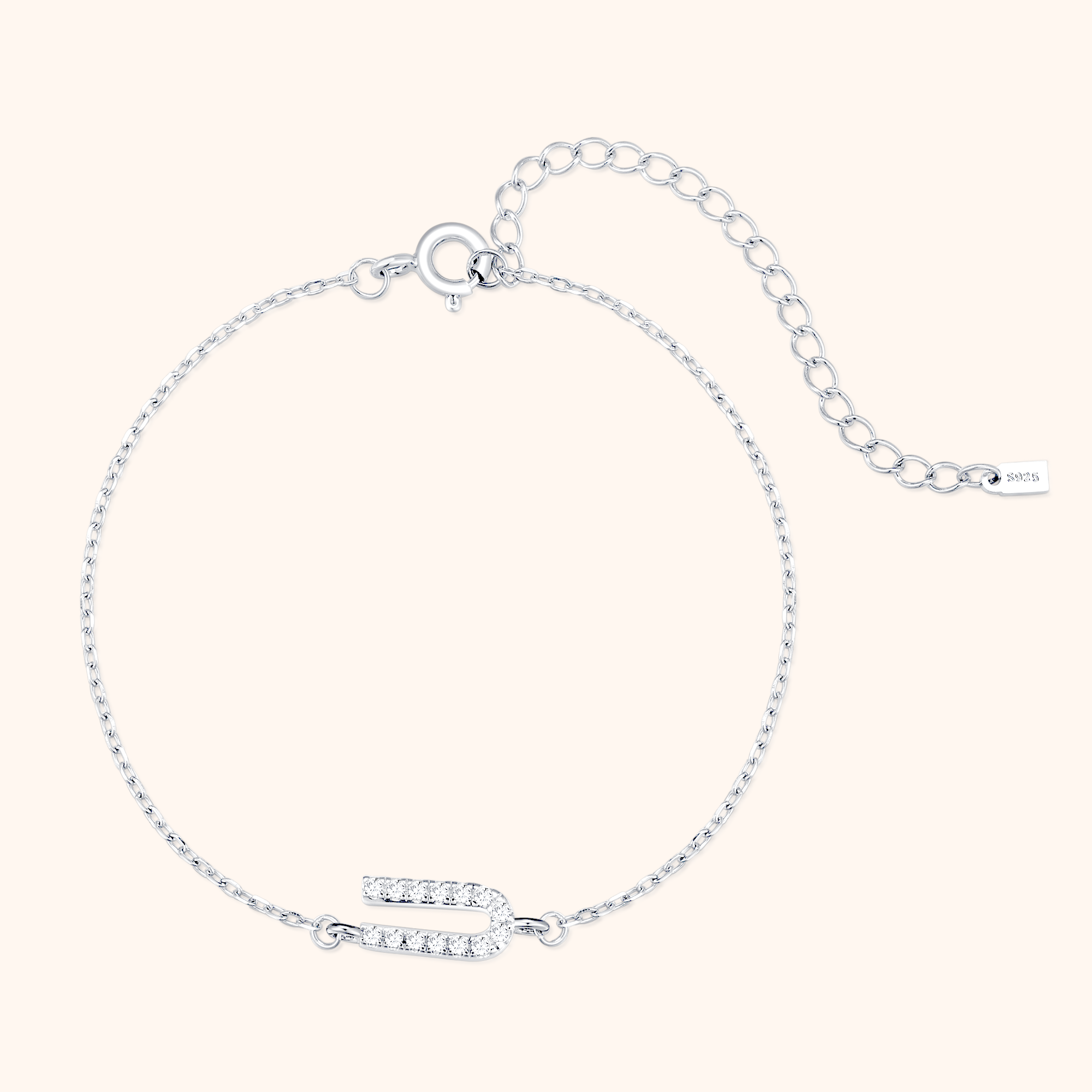 Bracciale Lettere Alpha Glitter - Chiara Jewels