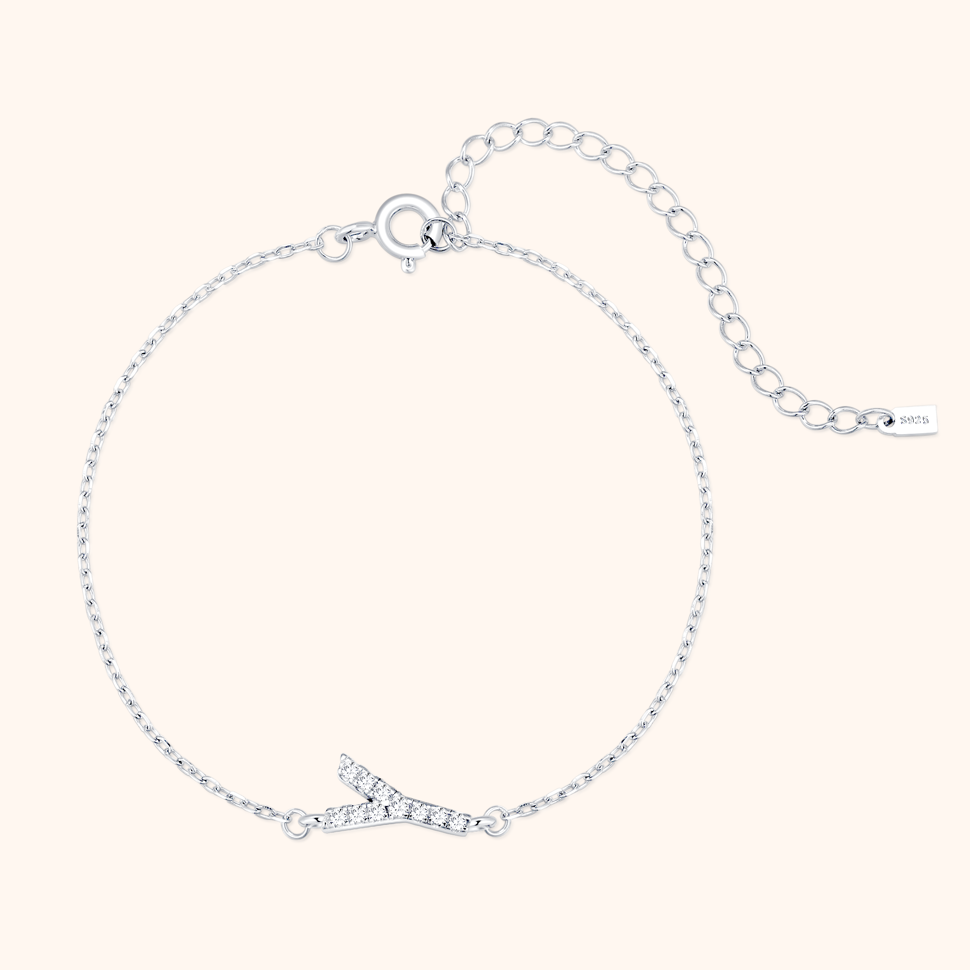 Bracciale Lettere Alpha Glitter - Chiara Jewels