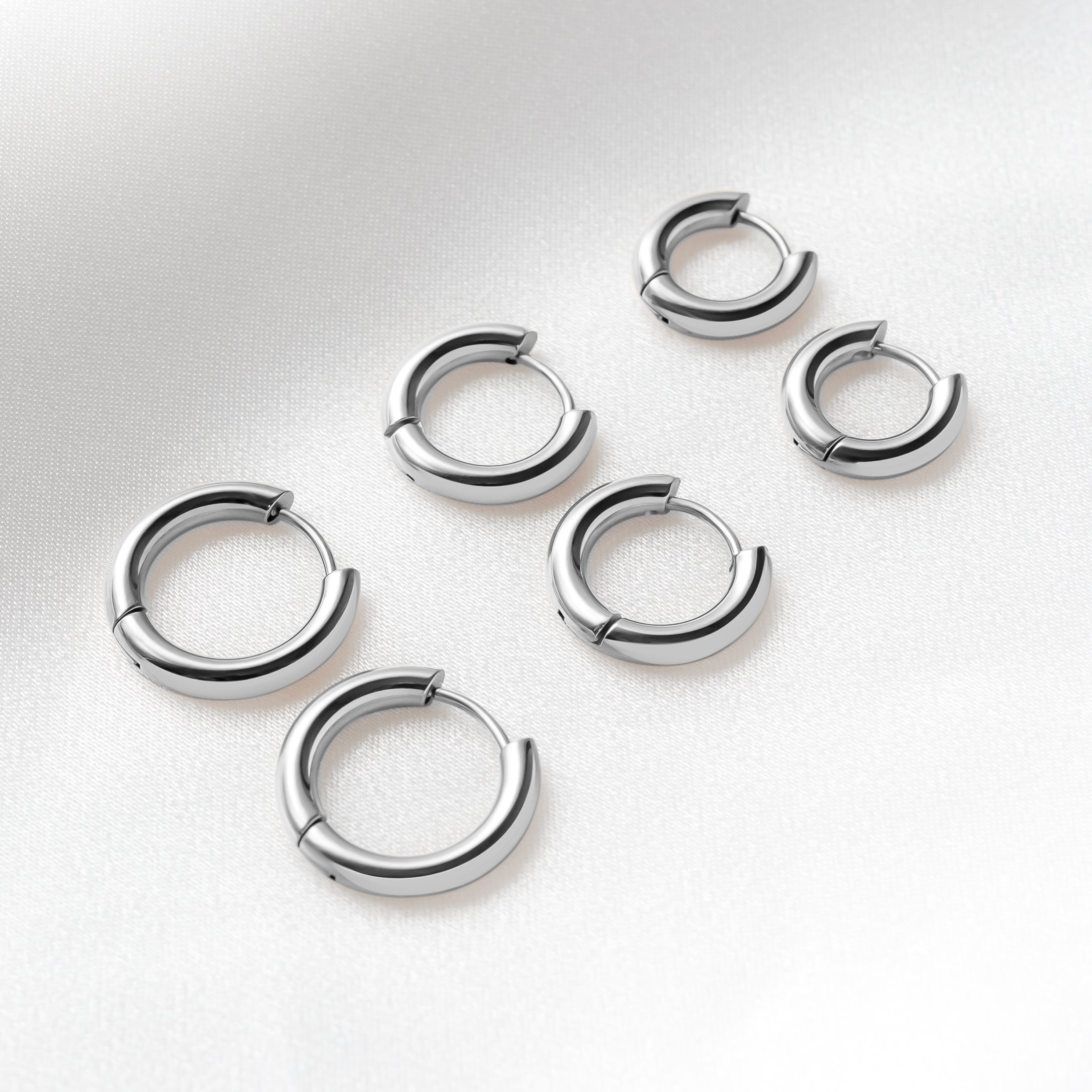 Orecchini Glorietas Acciaio - Chiara Jewels