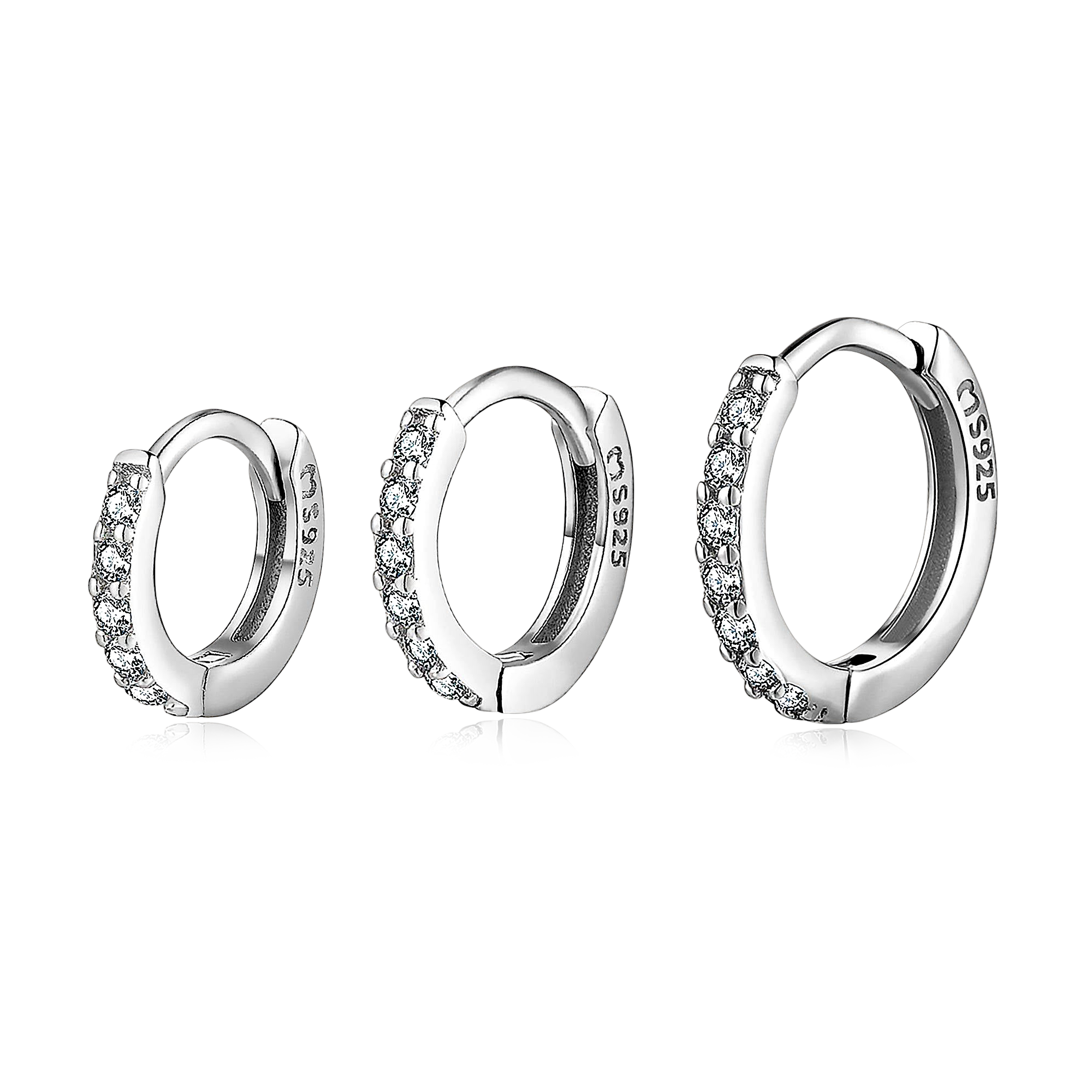 Orecchini Tripli Cerchi - Chiara Jewels