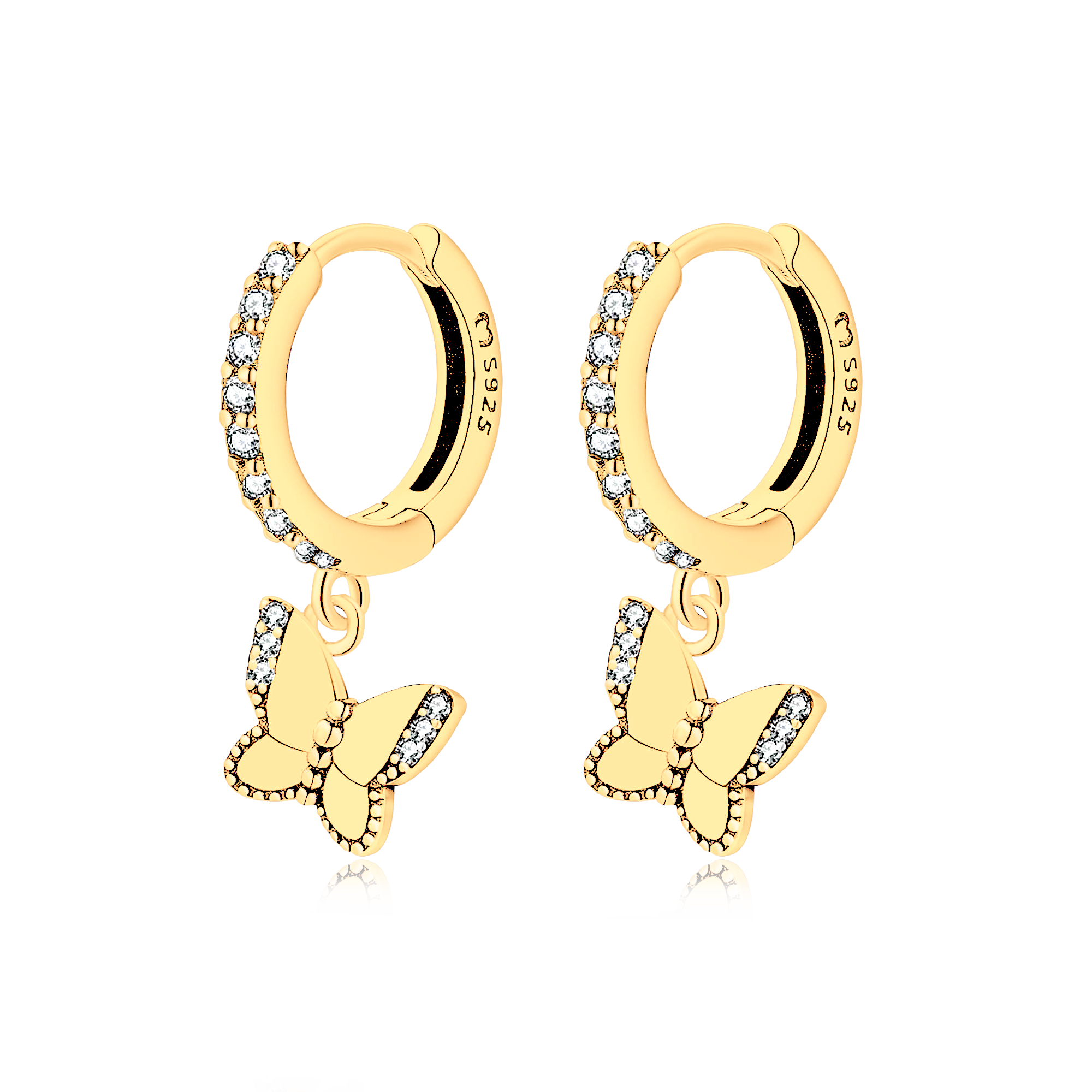Orecchini Illuminata Farfalla - Chiara Jewels