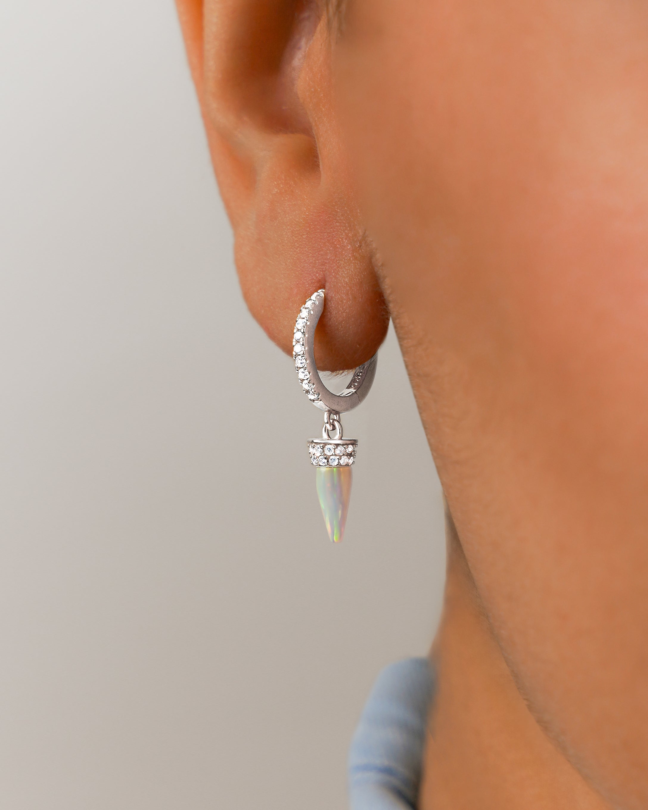 Orecchini Cerchio Iceberg - Chiara Jewels