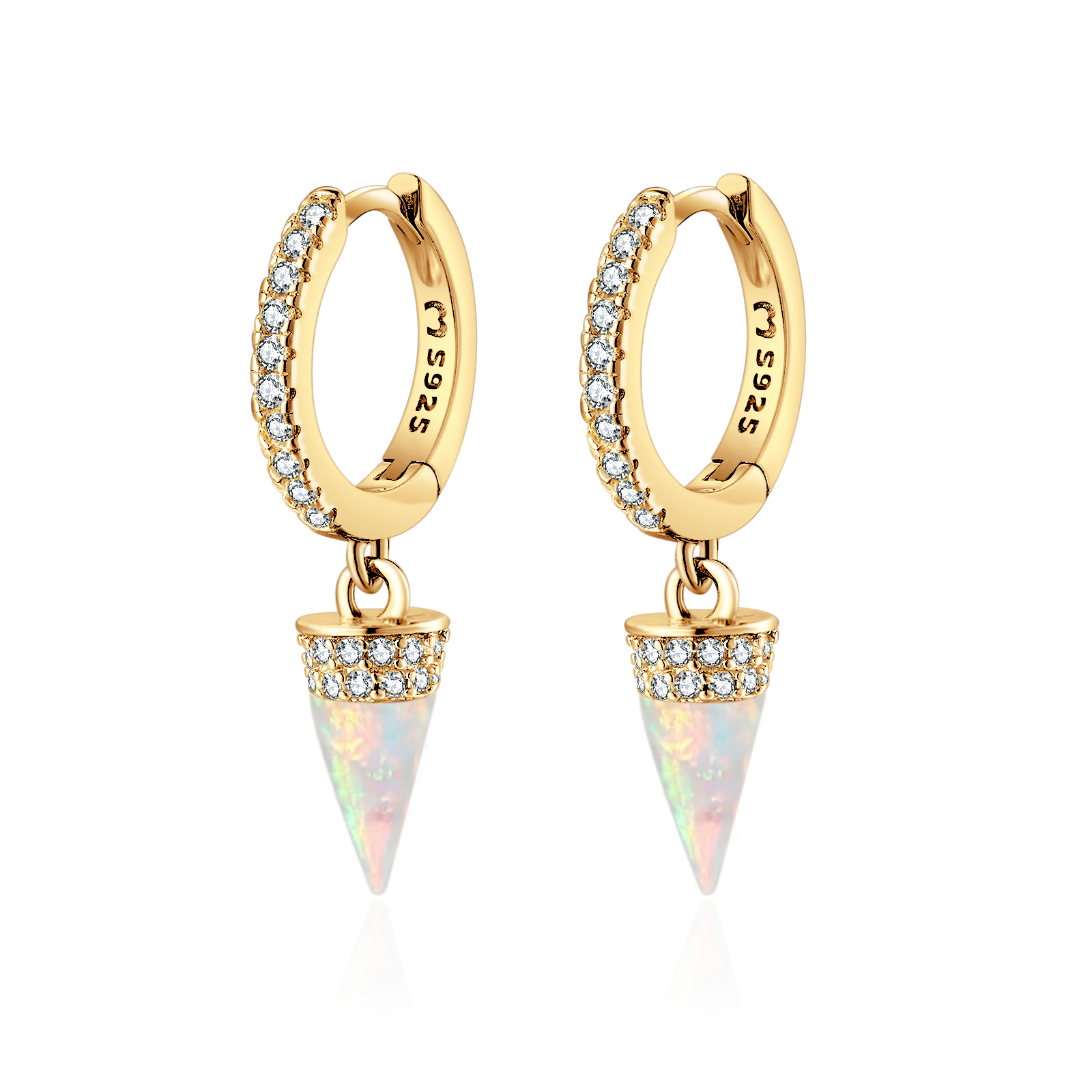 Orecchini Cerchio Iceberg - Chiara Jewels