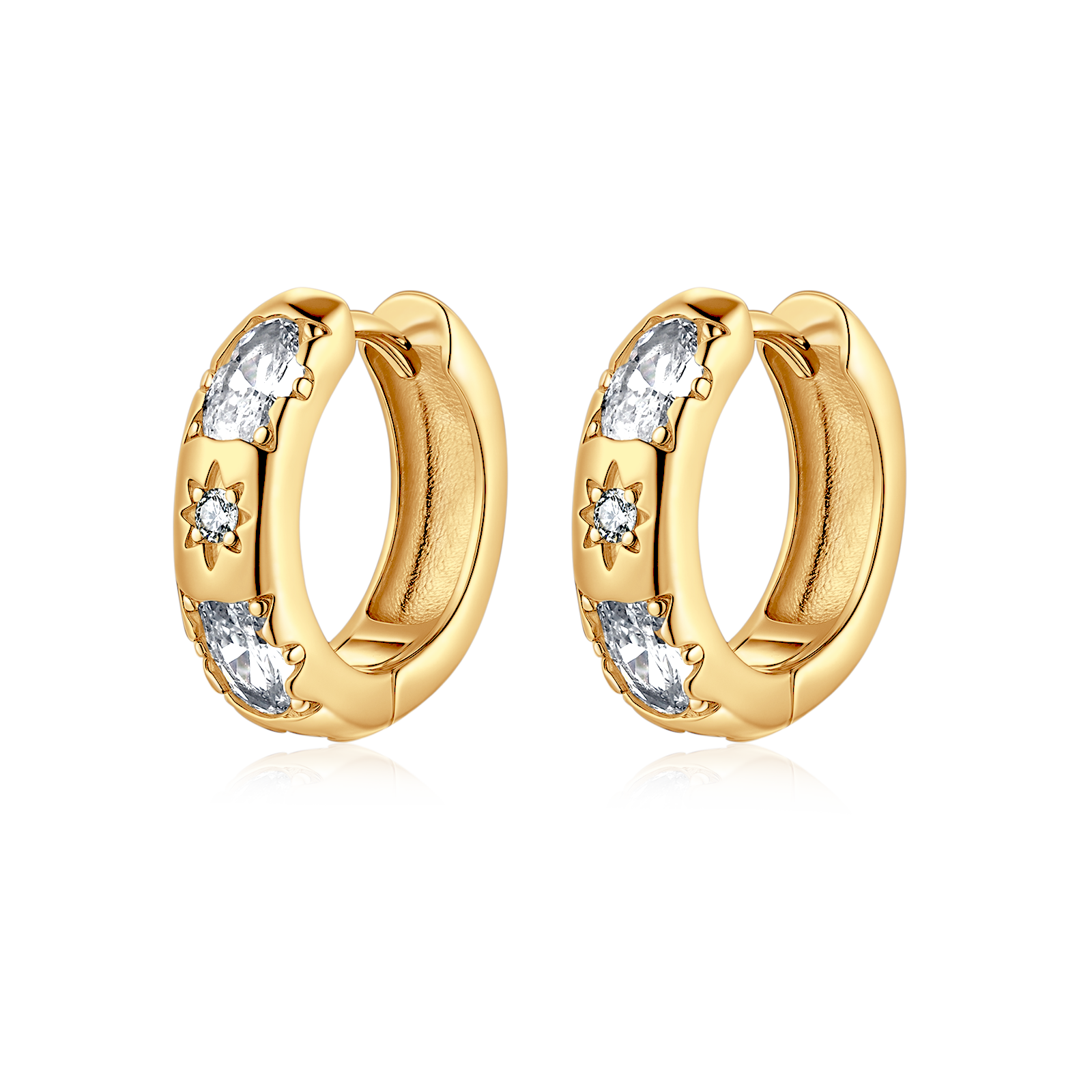 Orecchini Cerchio Supernova - Chiara Jewels