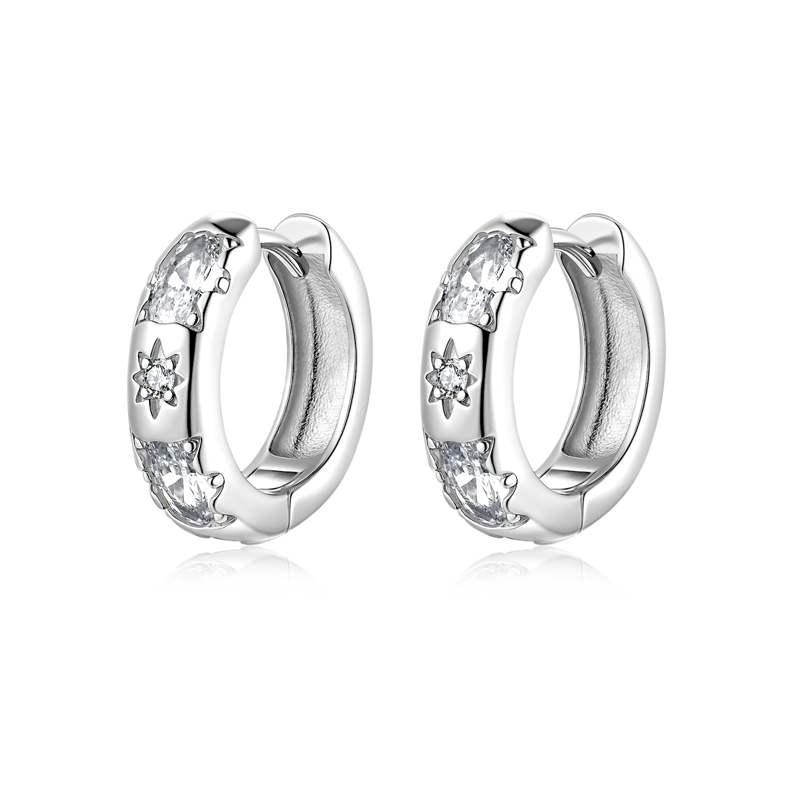 Orecchini Cerchio Supernova - Chiara Jewels