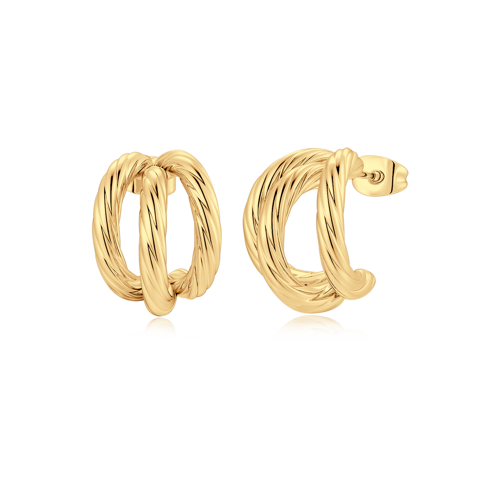 Orecchini Semicerchio Trije - Chiara Jewels