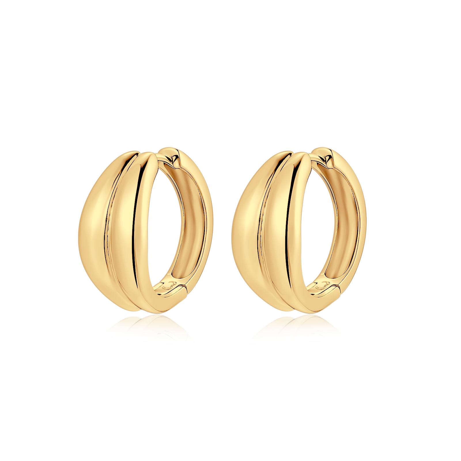 Orecchini Cerchio Dupla - Chiara Jewels