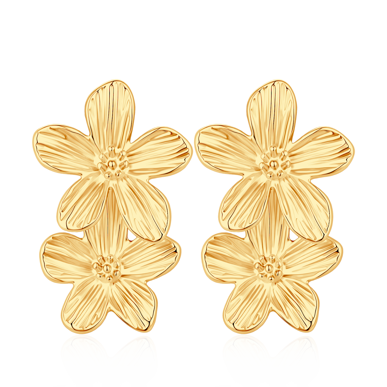 Orecchini Cinque Petali