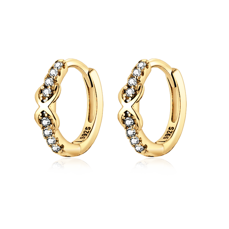 Orecchini Infiniti Luminosi - Chiara Jewels