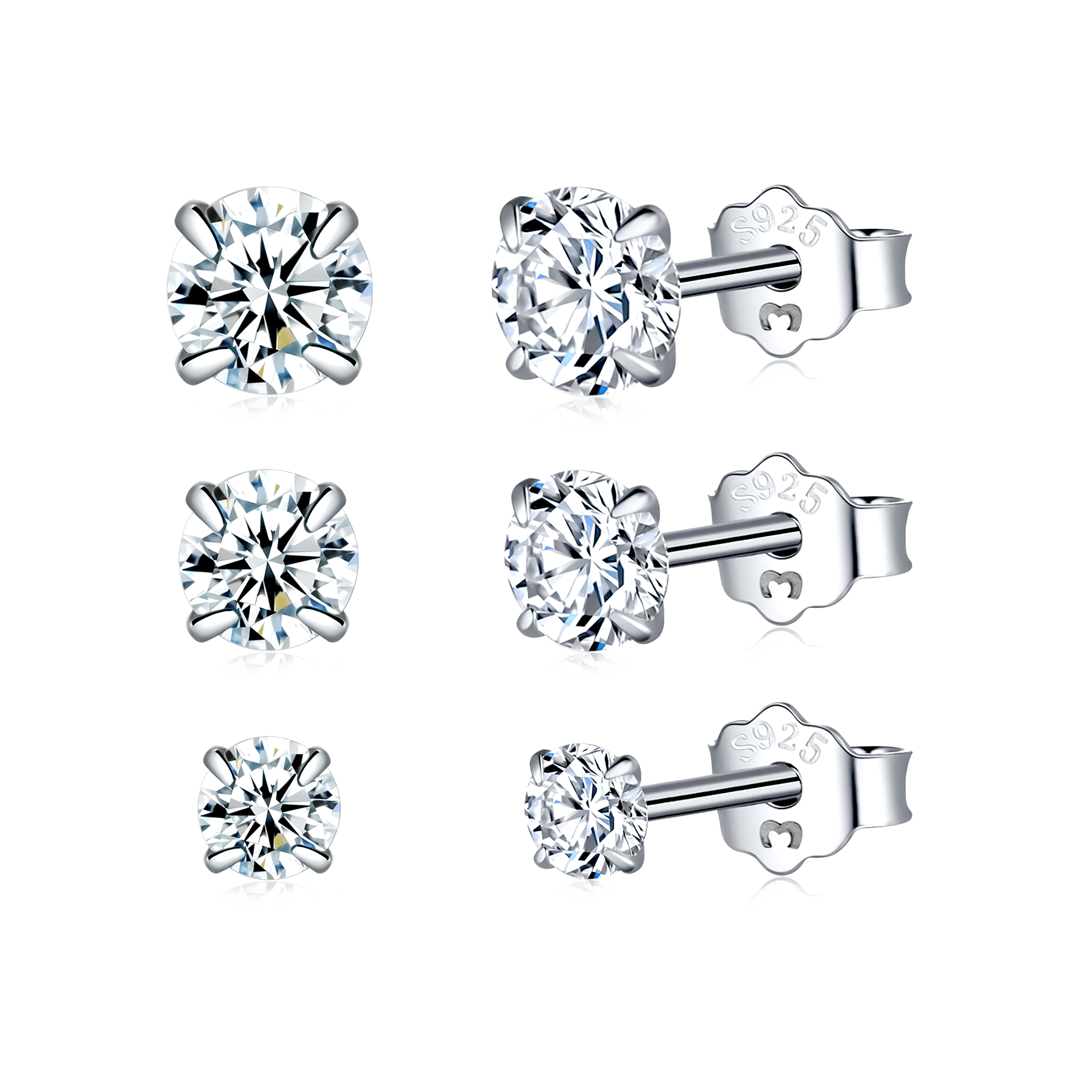 Orecchini Piccoli Zirconi - Chiara Jewels
