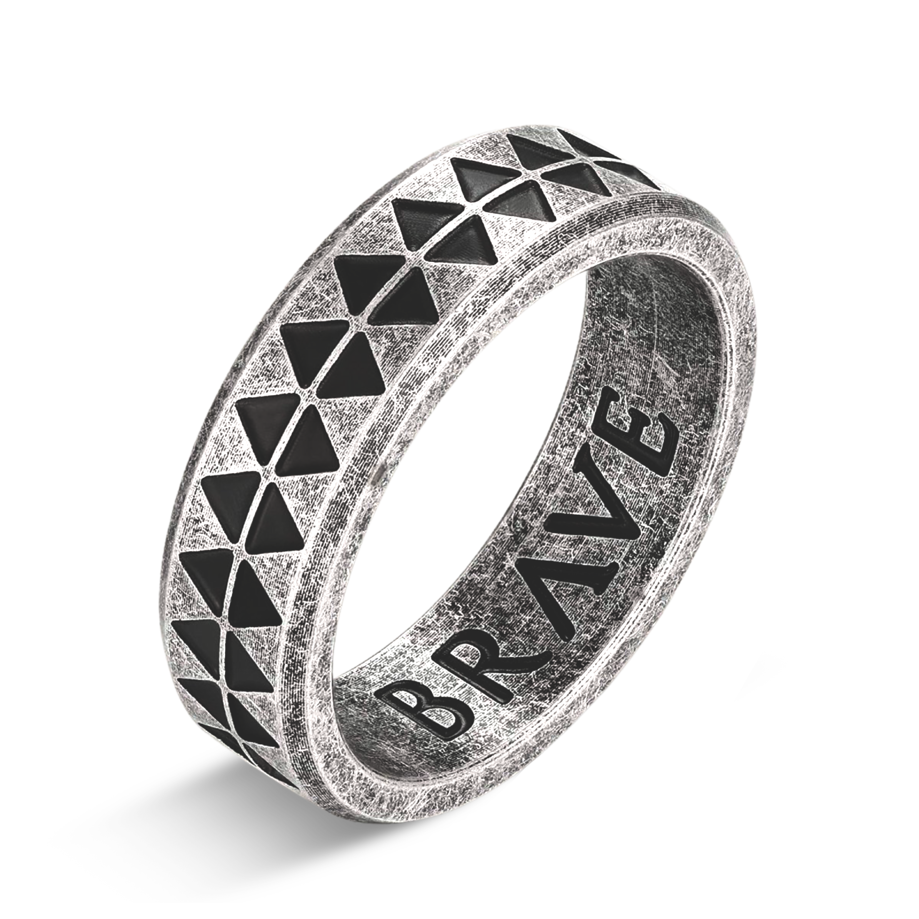 Anello Uomo BRAVE Tribale - Chiara Jewels