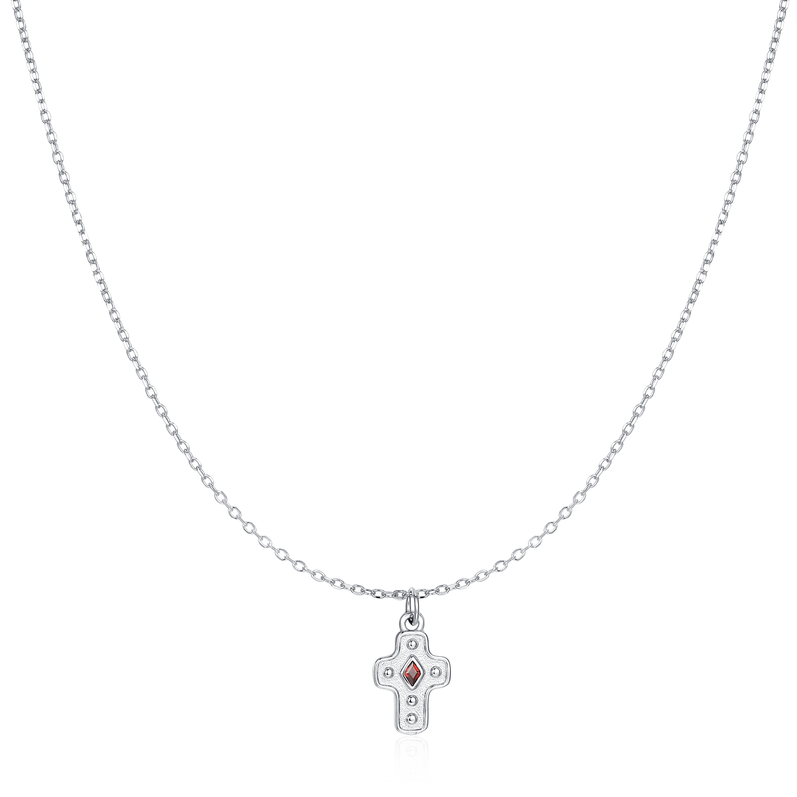 Collana Croce Diamantata