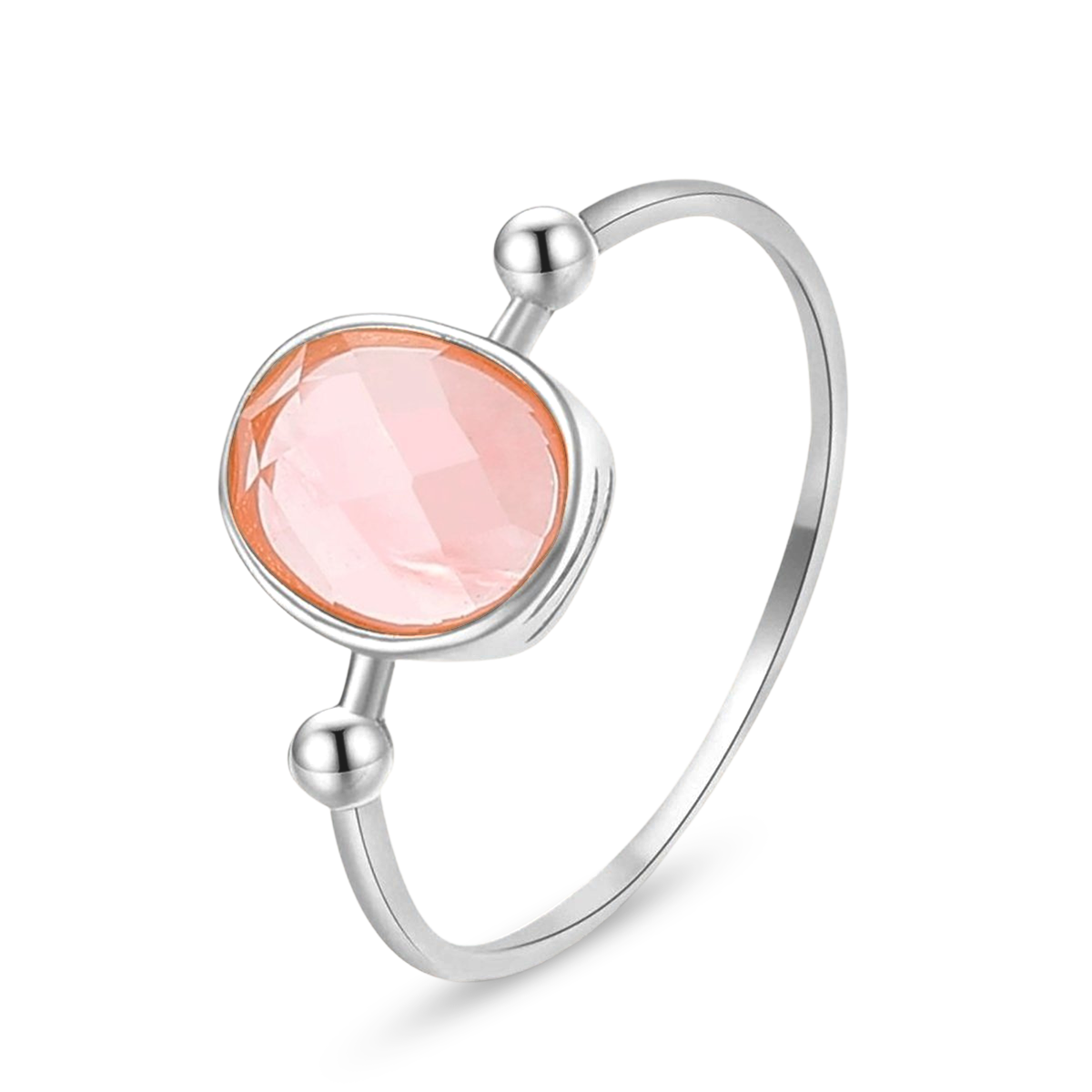 Anello Rosa Lucido - Chiara Jewels
