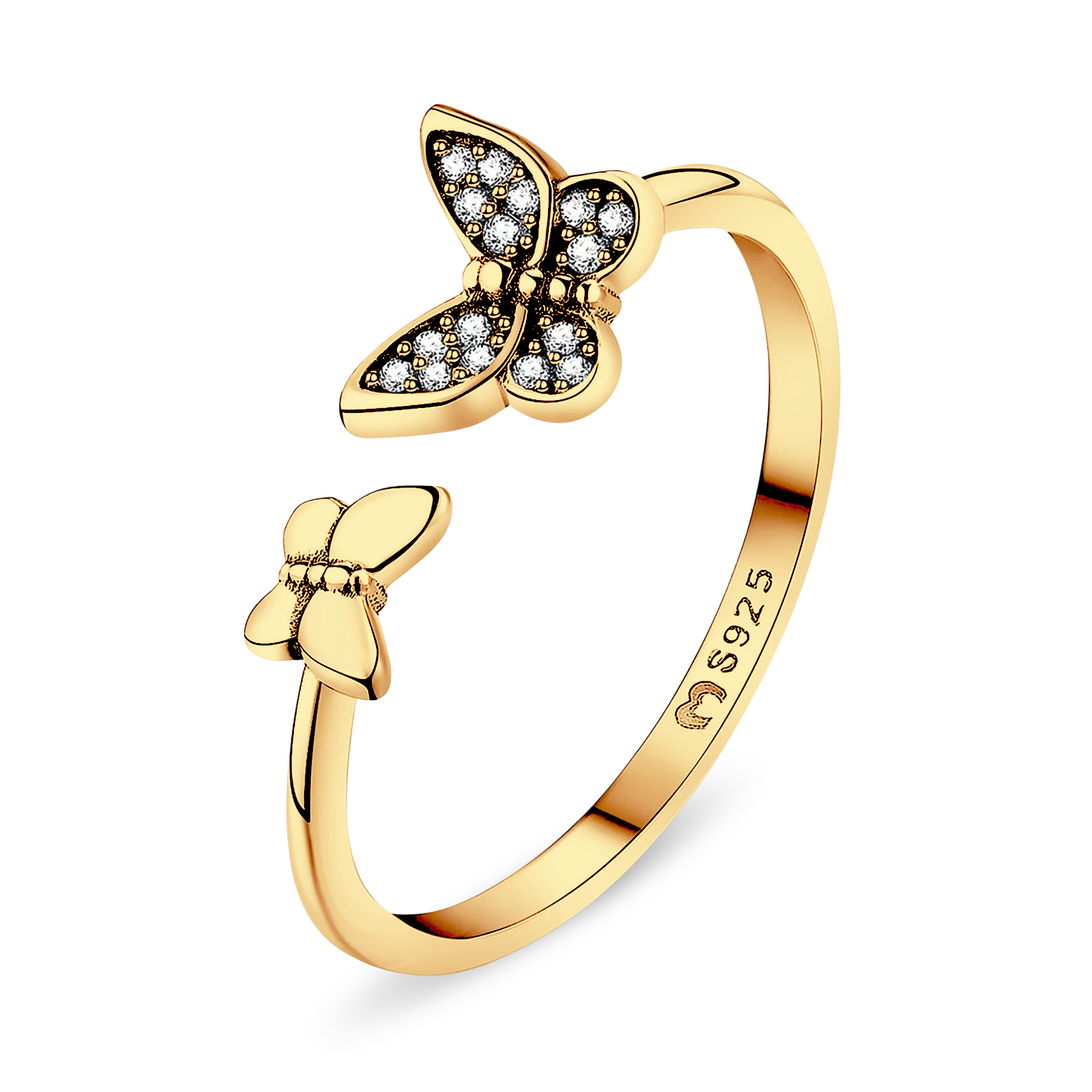 Anello Piccole Farfalle - Chiara Jewels