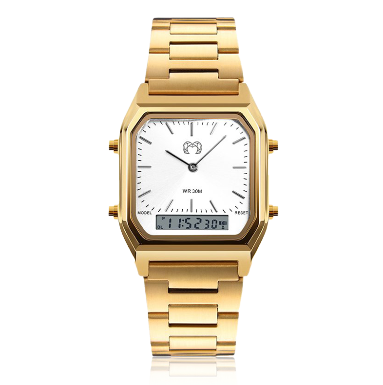 Orologio Retrò Vintage - GoldWhite - Chiara Jewels