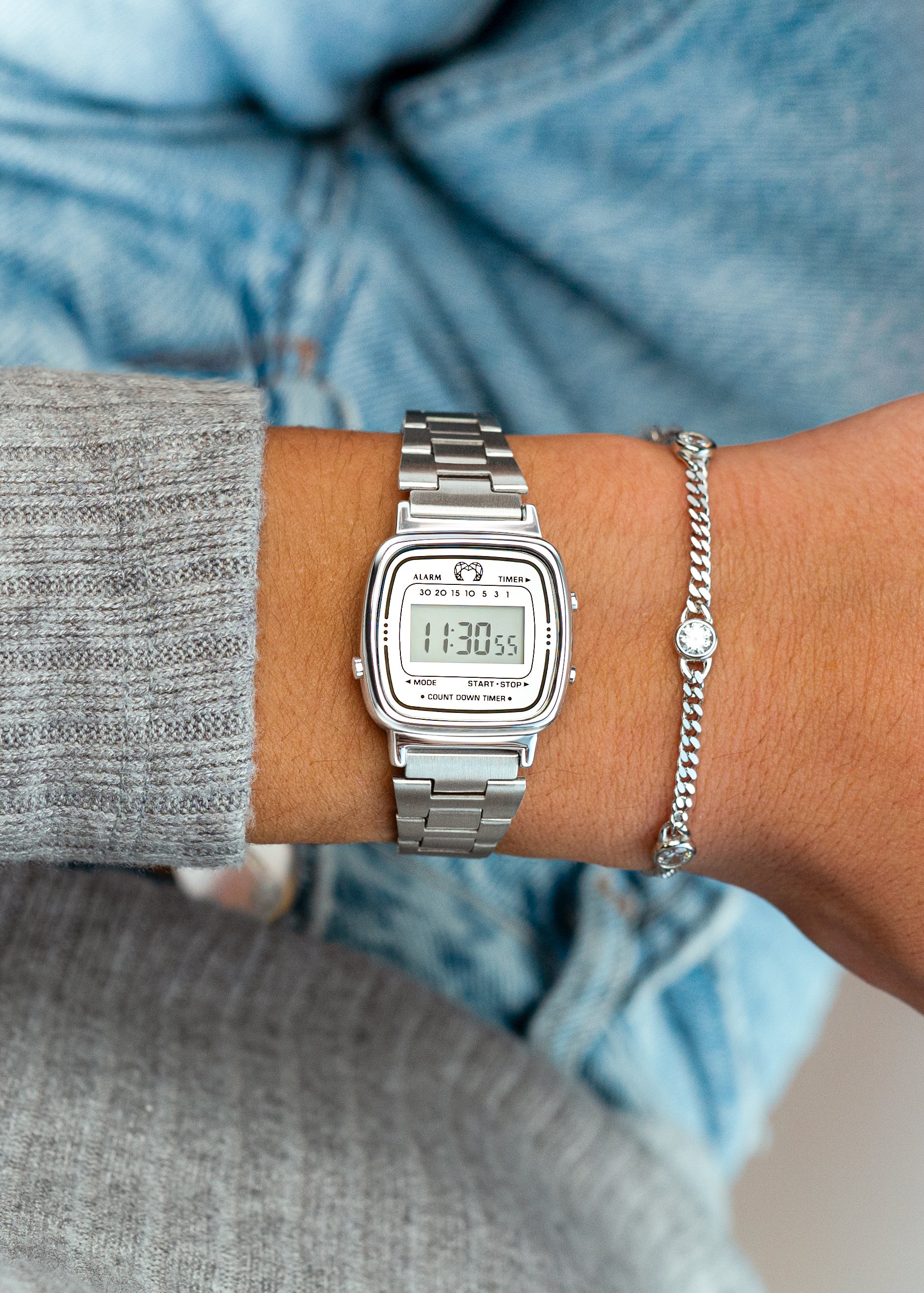 Orologio Vintage Mini - Silver
