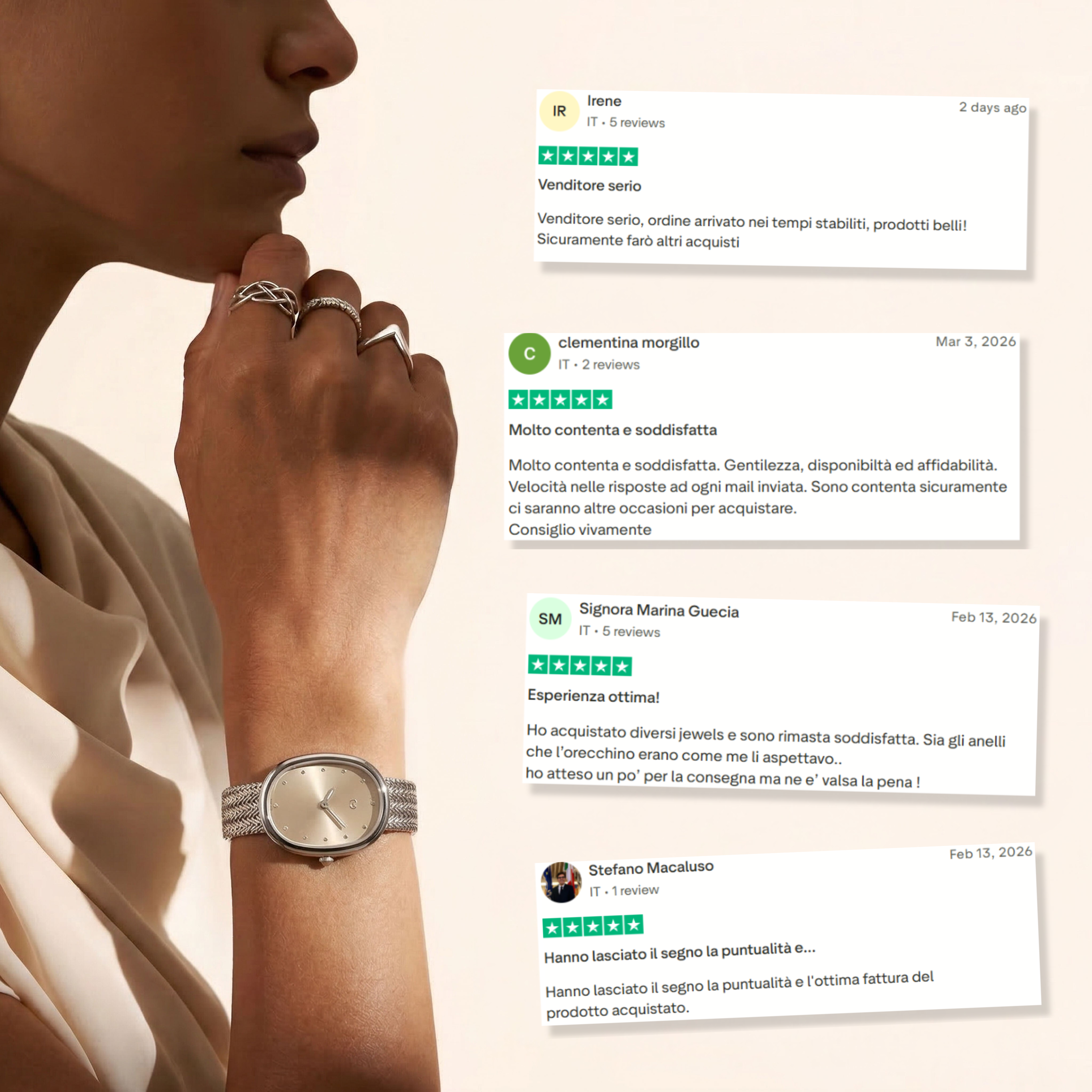 Orologio Vintage Royale - Silver