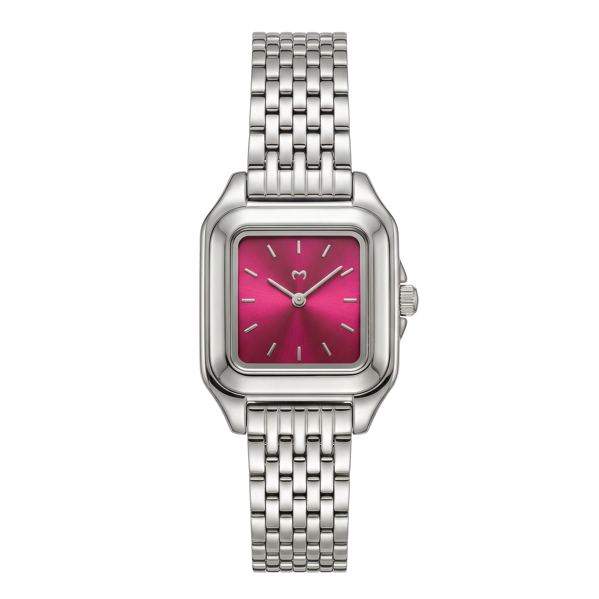 Orologio ~ Hampton Argento-Granato