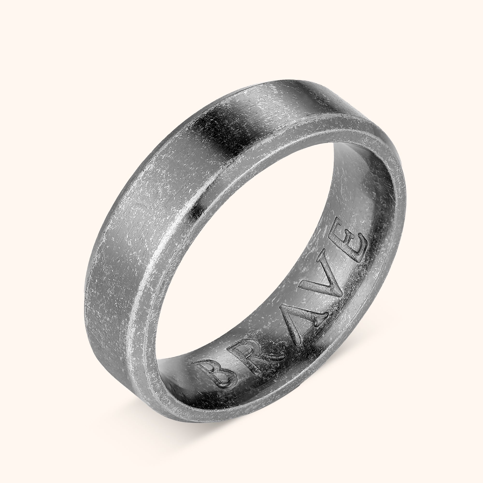 Anello Uomo BRAVE Fumo - Chiara Jewels