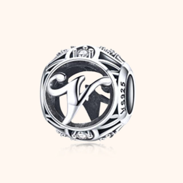 Ciondolo Lettera Rotonda - Chiara Jewels