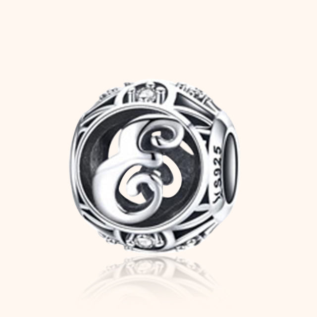 Ciondolo Lettera Rotonda - Chiara Jewels