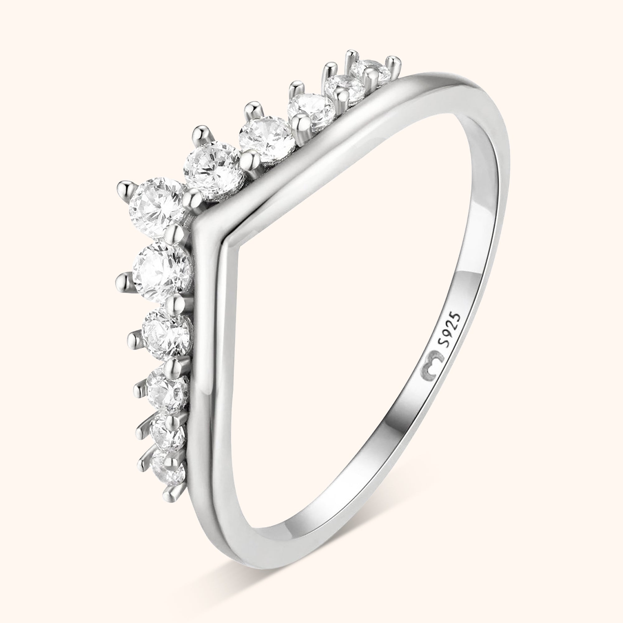 Anello Corona di Zirconio - Chiara Jewels