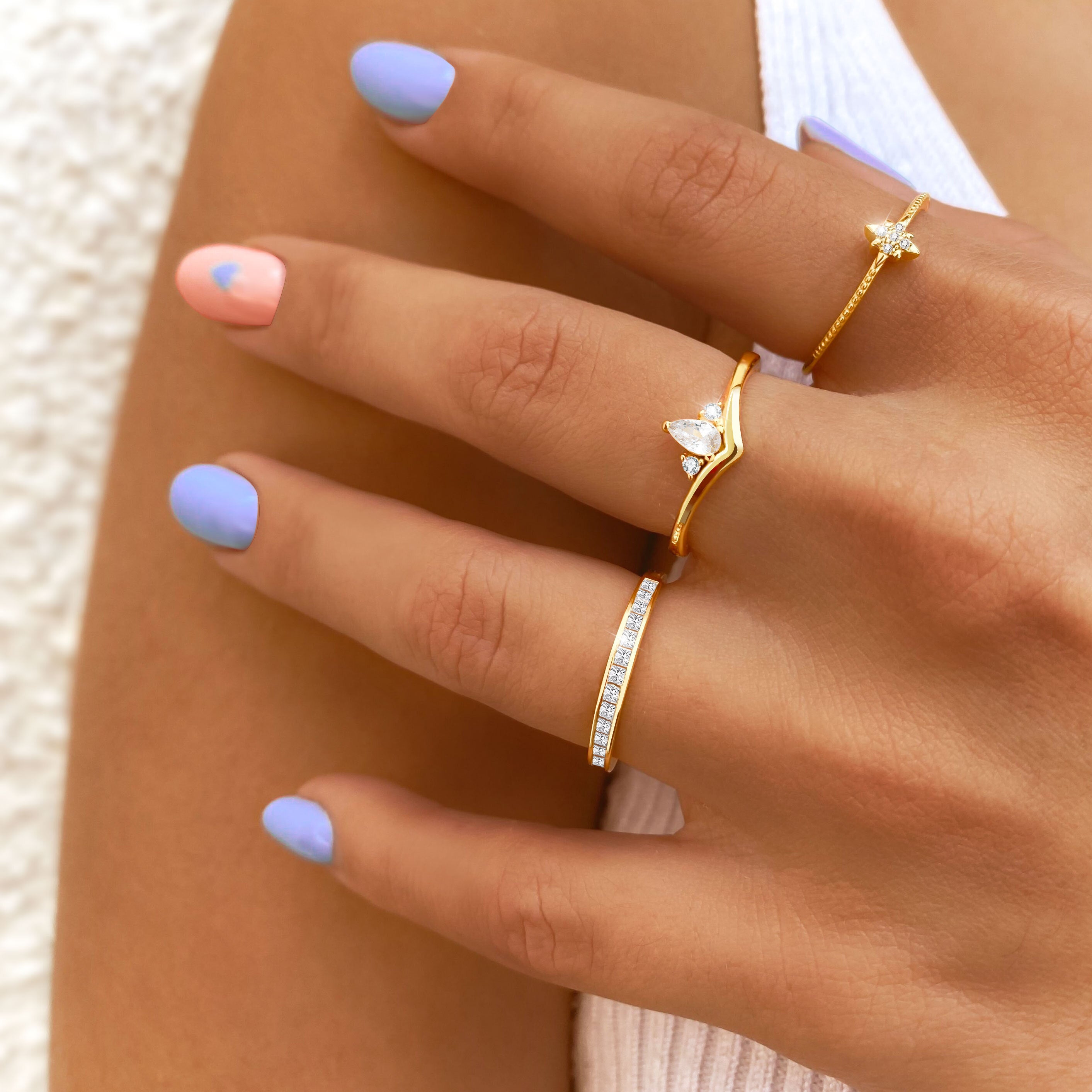 Anello Zaffiri - Chiara Jewels