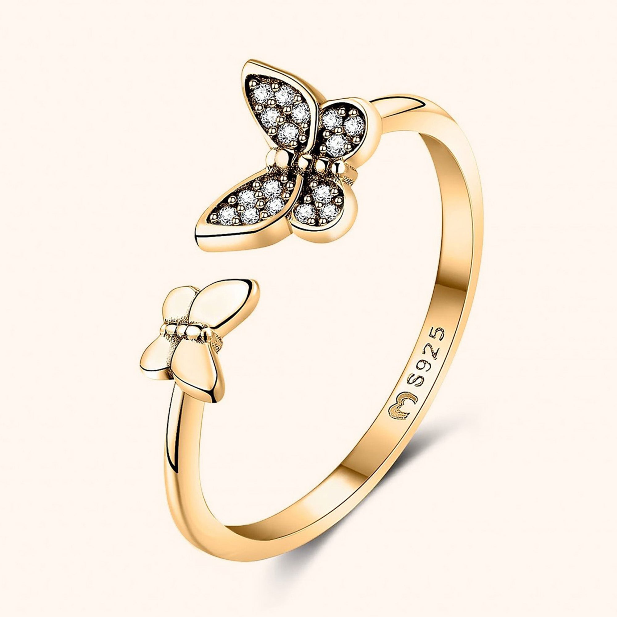 Anello Piccole Farfalle - Chiara Jewels