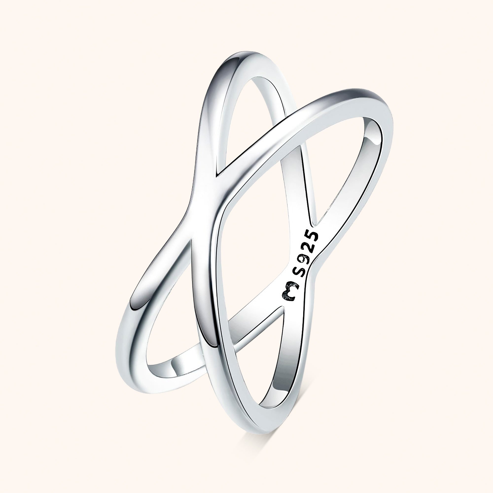 Anello Doppia Crociata - Chiara Jewels
