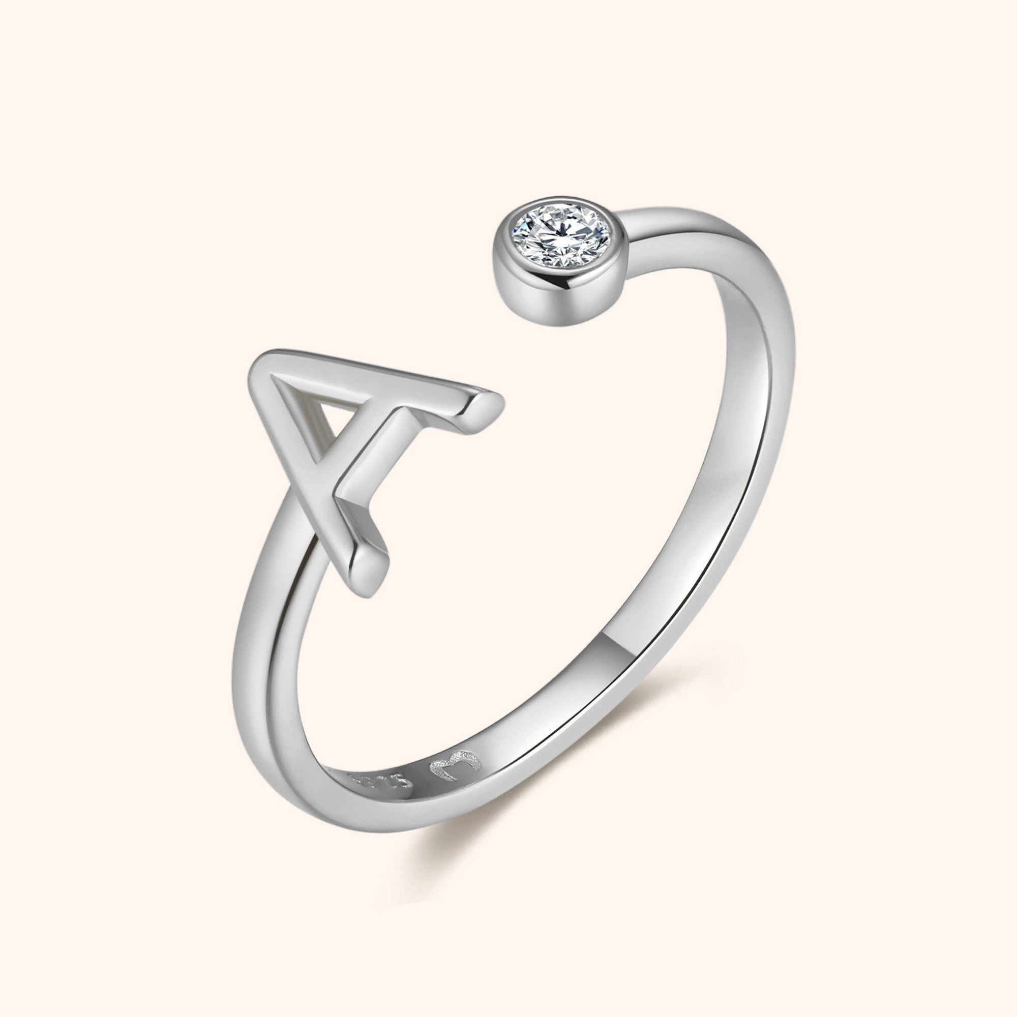 Anello Top Letter - Chiara Jewels