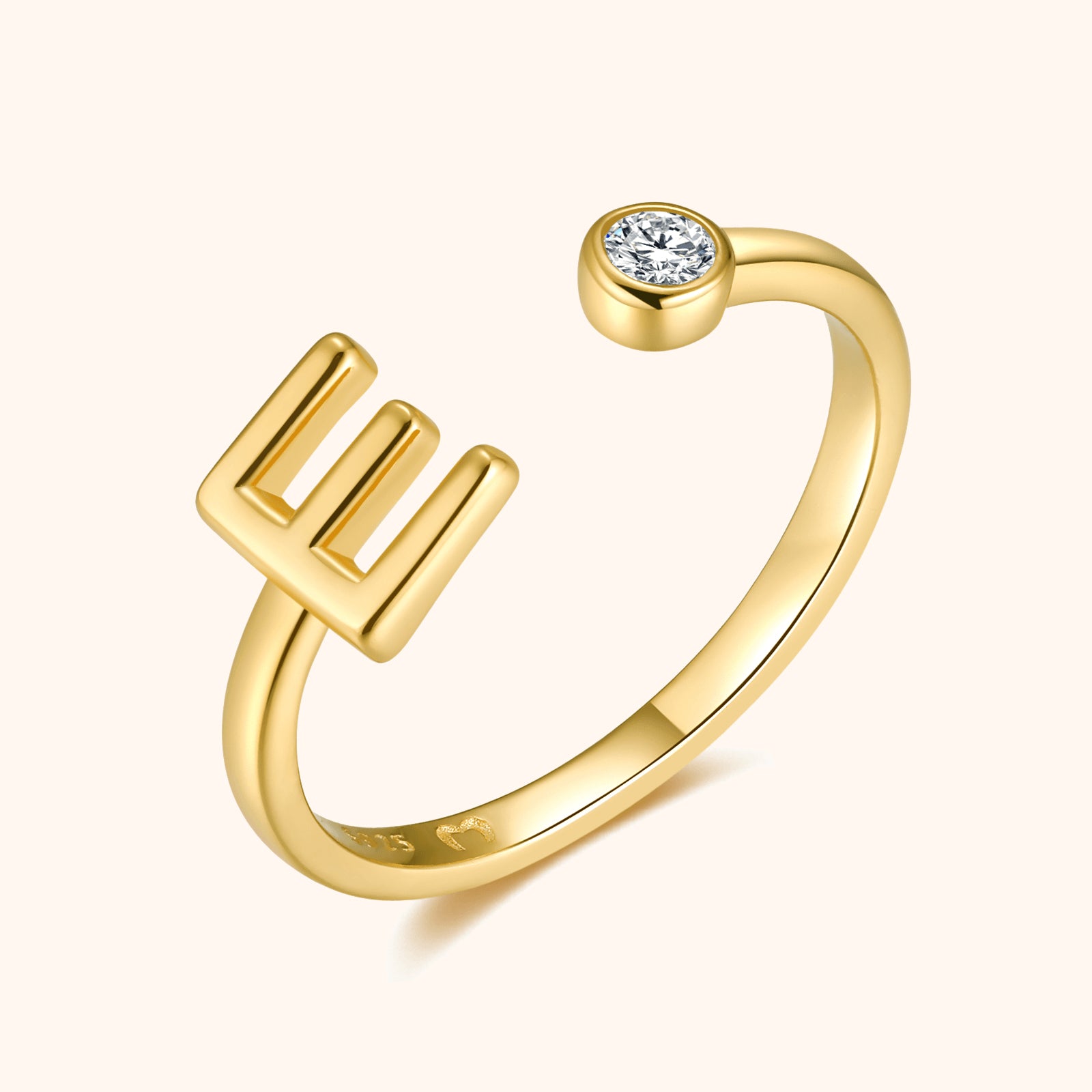 Anello Top Letter - Chiara Jewels