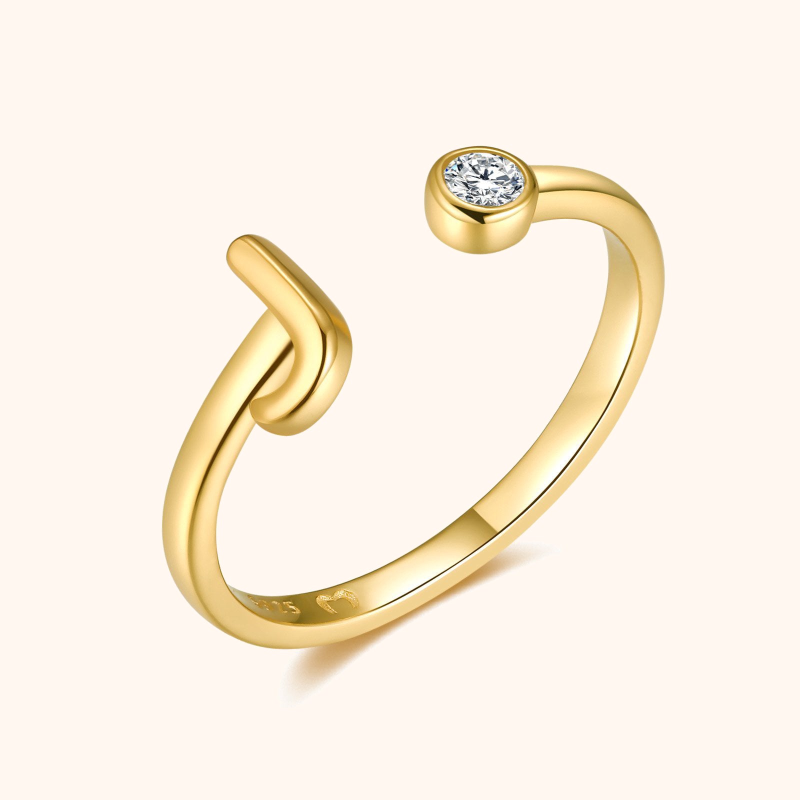 Anello Top Letter - Chiara Jewels