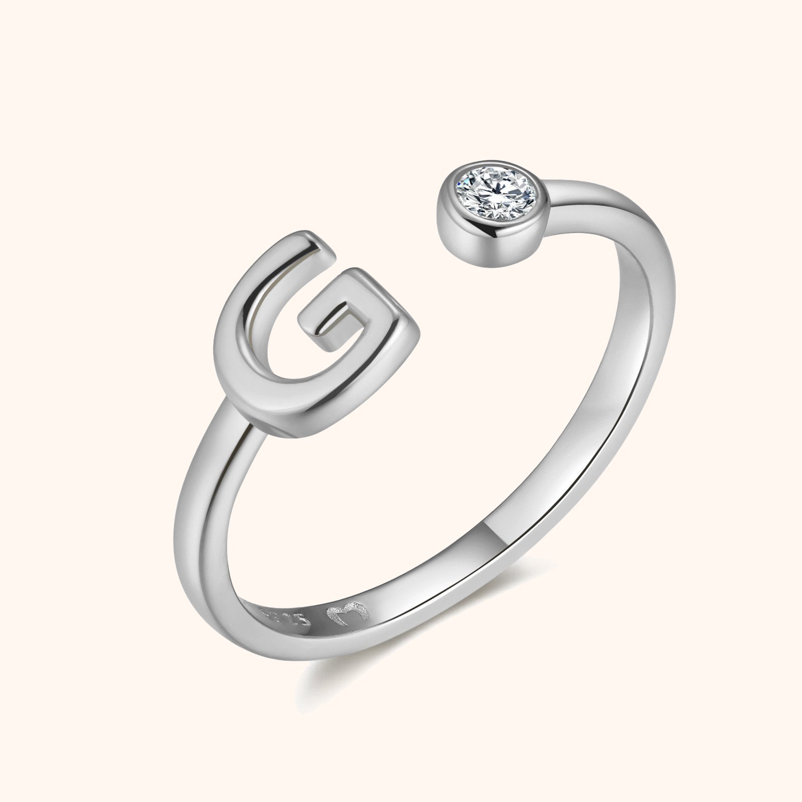Anello Top Letter - Chiara Jewels