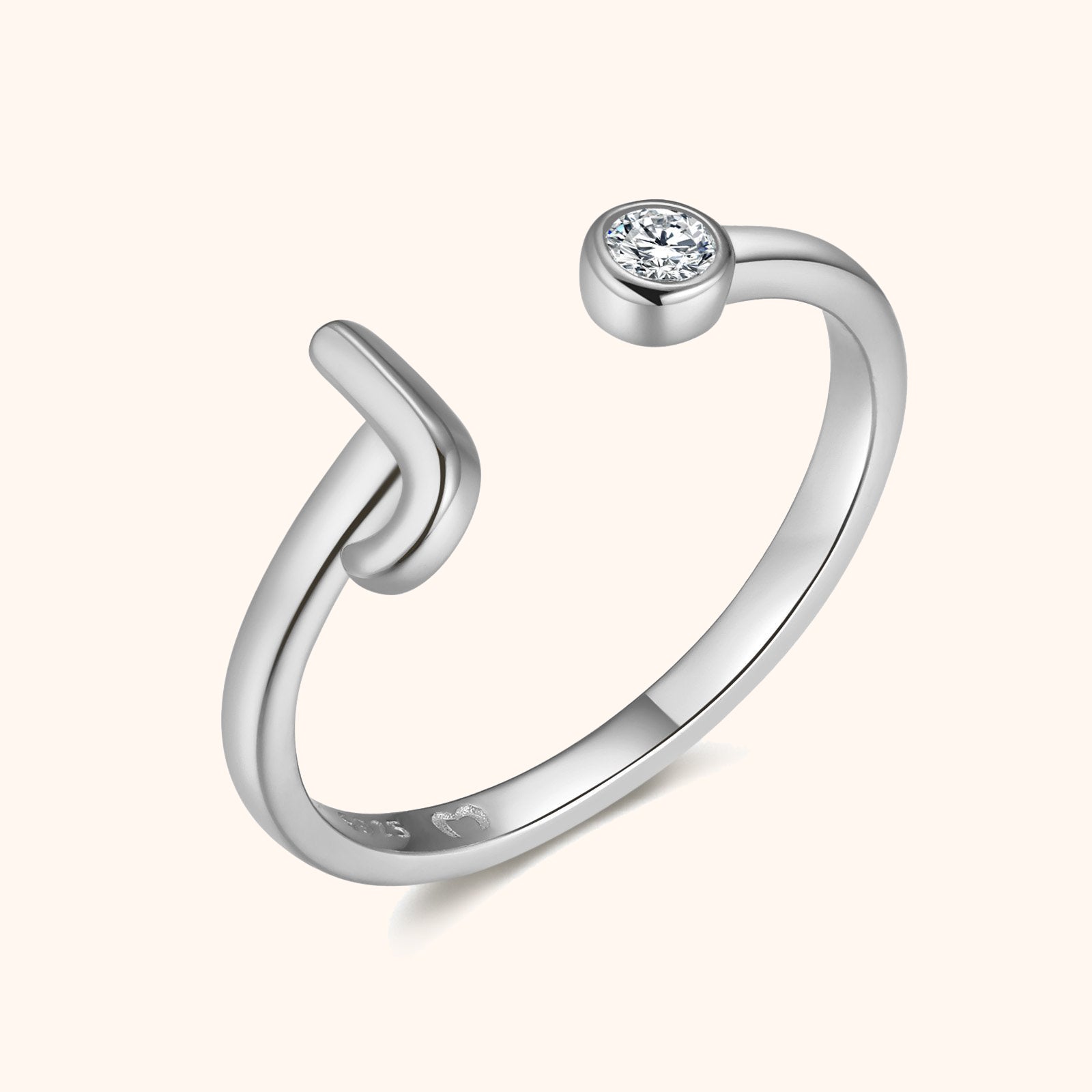 Anello Top Letter - Chiara Jewels