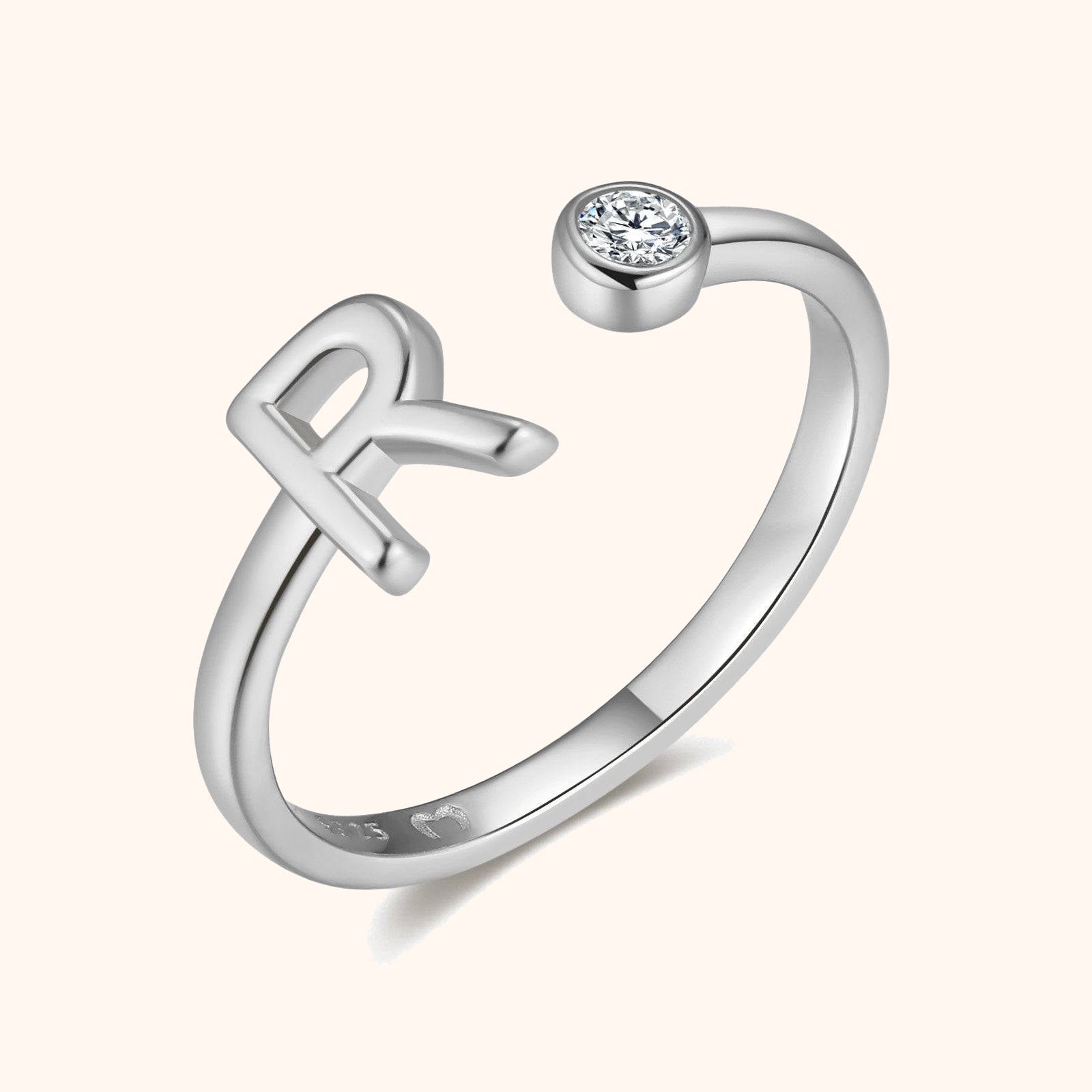 Anello Top Letter - Chiara Jewels