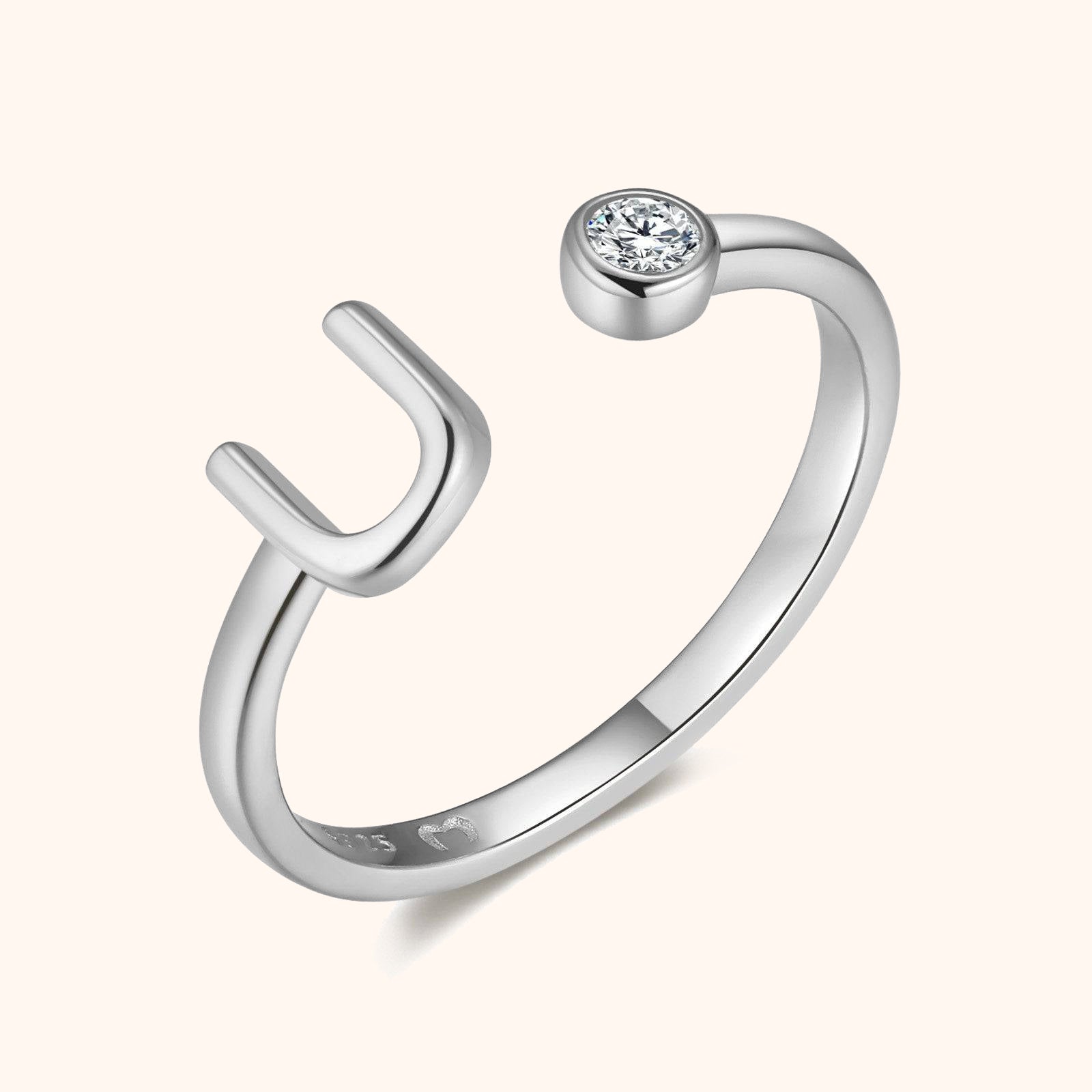 Anello Top Letter - Chiara Jewels
