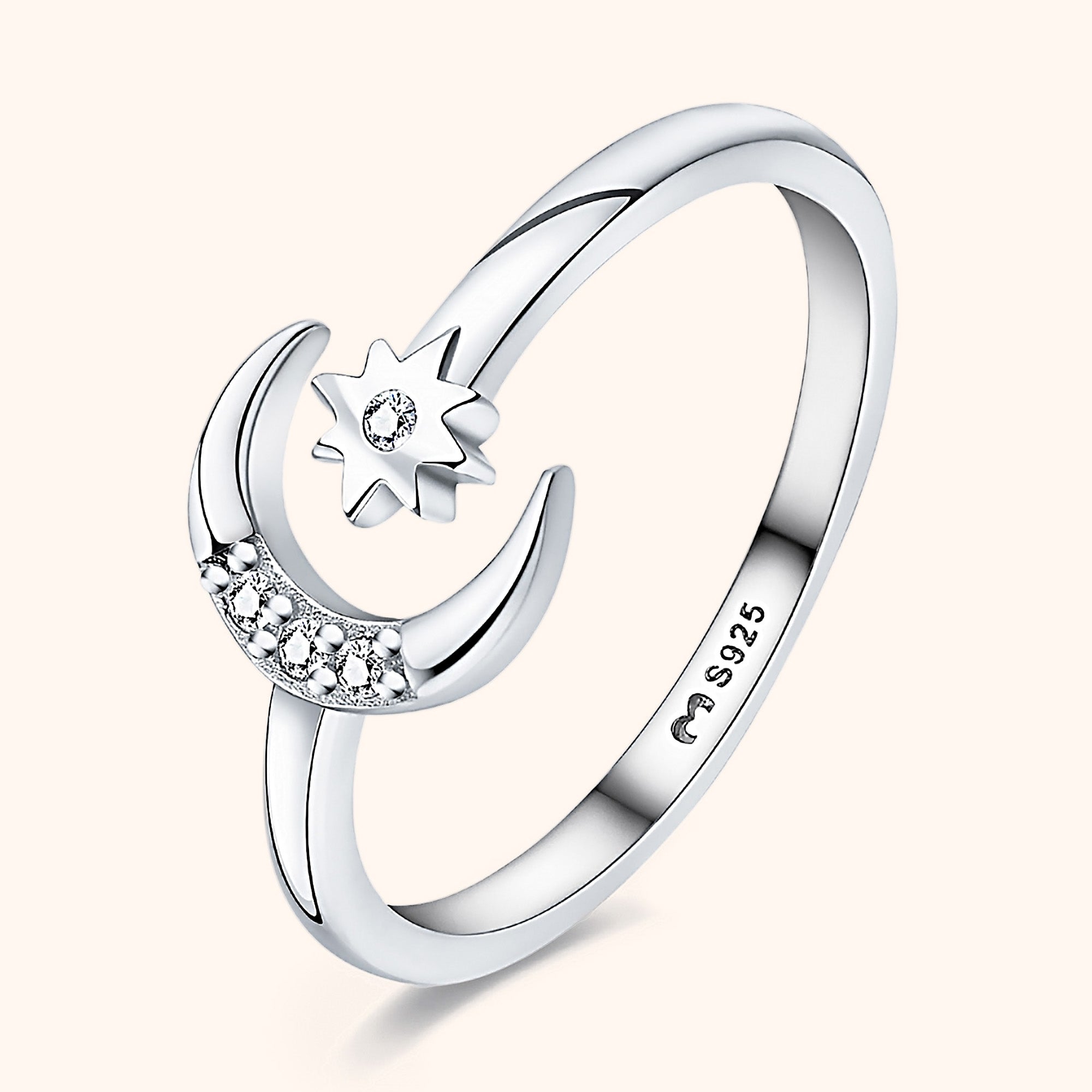Anello Luna e Stelle - Chiara Jewels