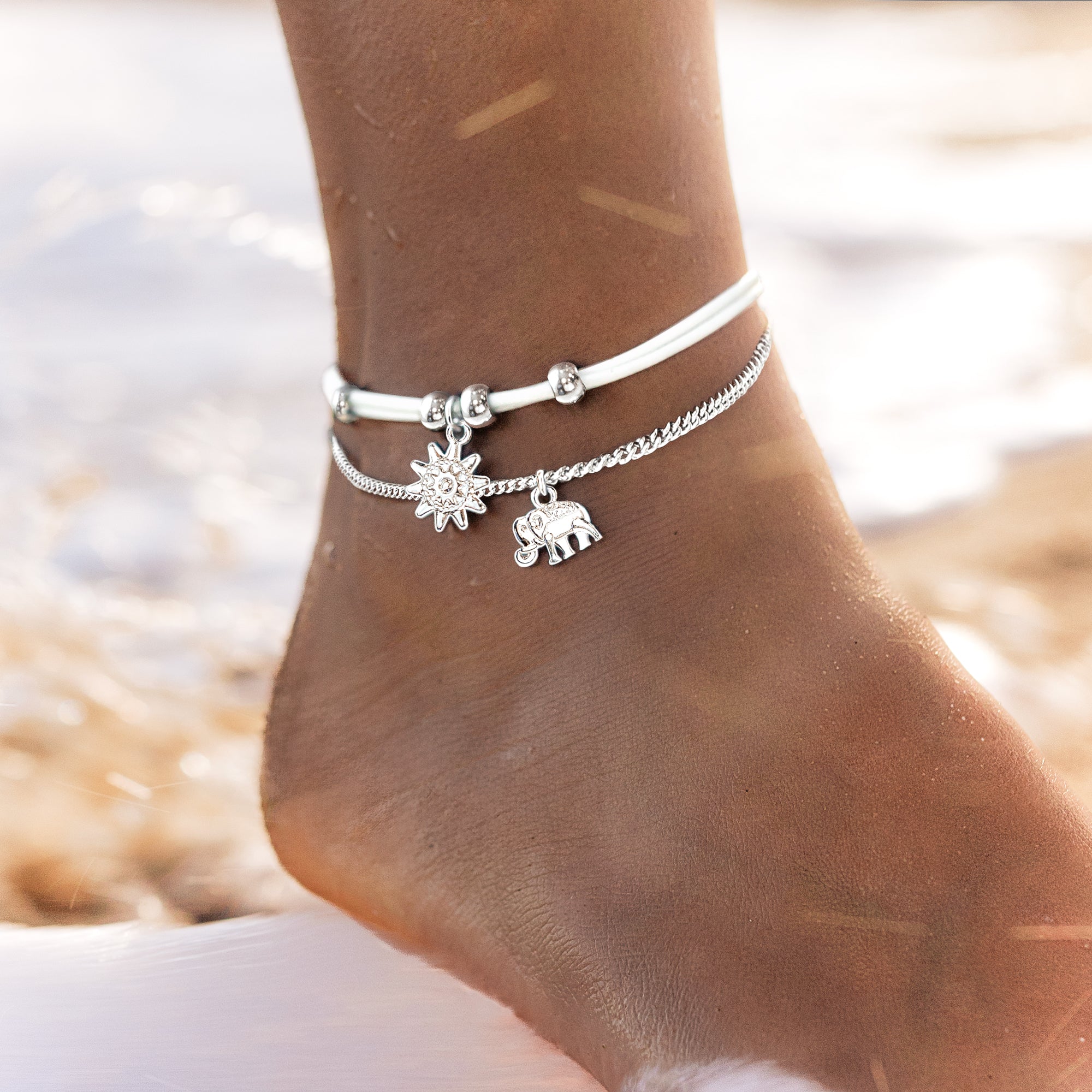 Cavigliera Elephant-Sun - Chiara Jewels