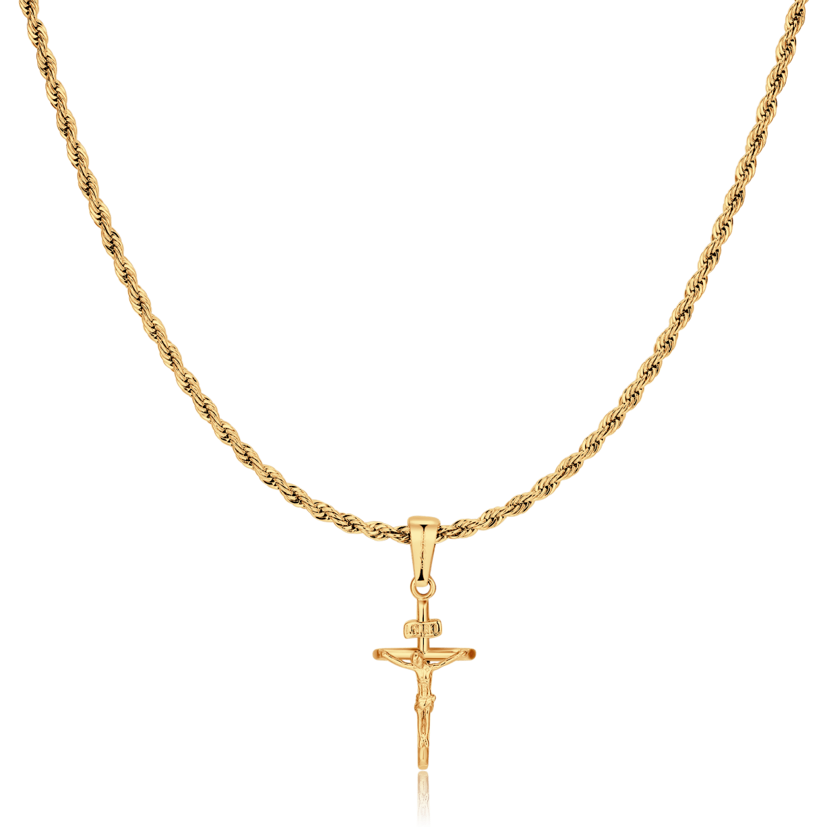 Collana Uomo BRAVE Croce Corpus