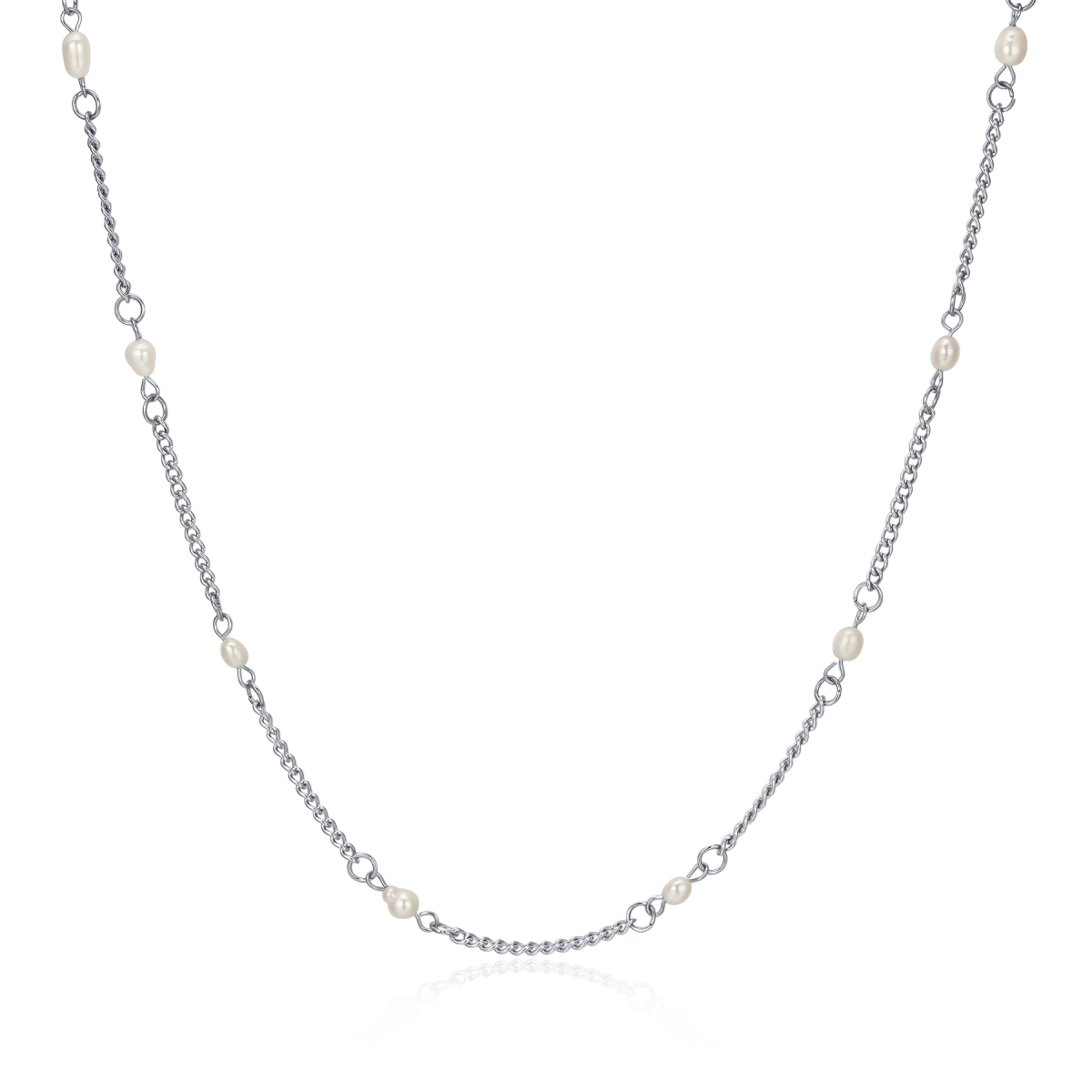 Collana Piccole Perle Bianche