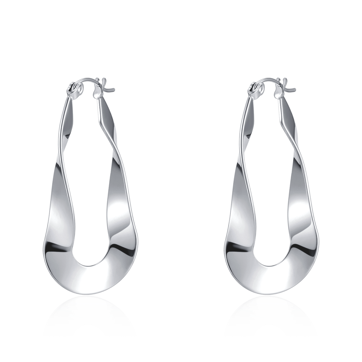 Orecchini Cerchio Stilizzati