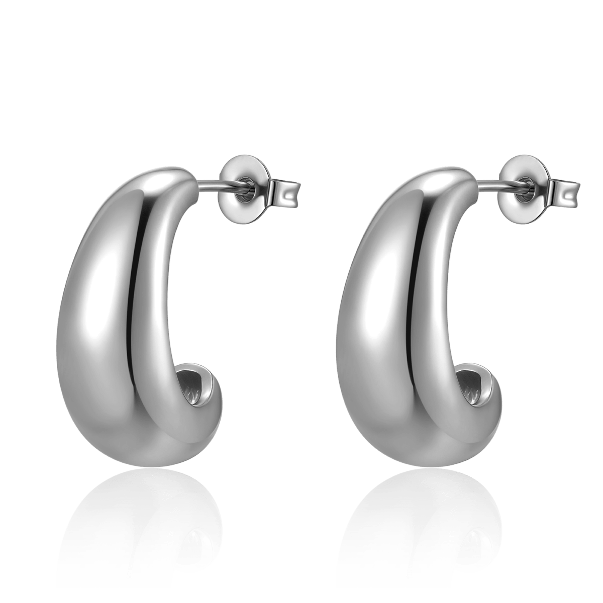 Orecchini Semicerchio Combato