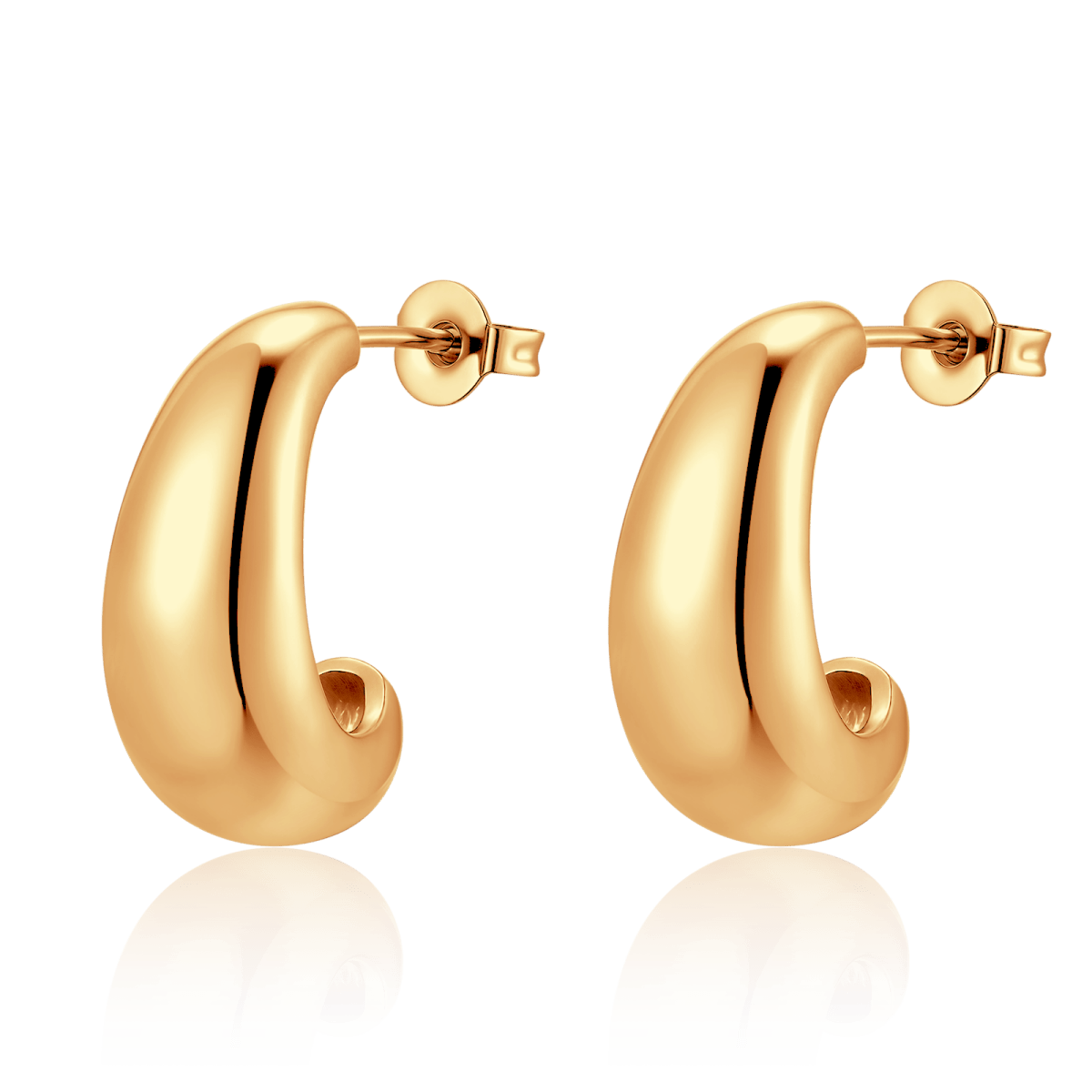 Orecchini Semicerchio Combato